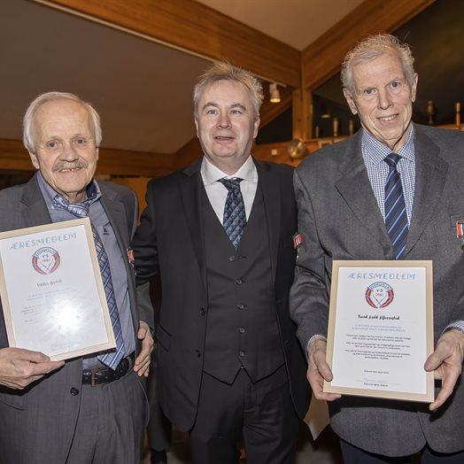 Viktor og Trond Arild ble hedret