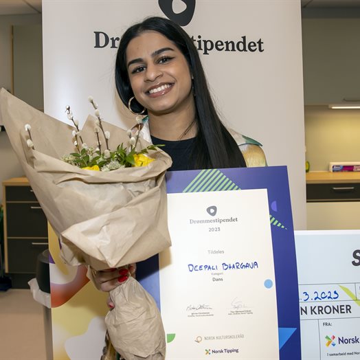 Drømmestipendet til Deepali fra Råholt