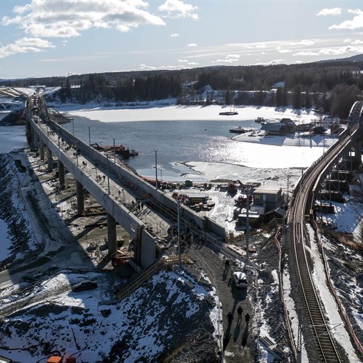Folkevandring til 836 meter ingeniørkunst