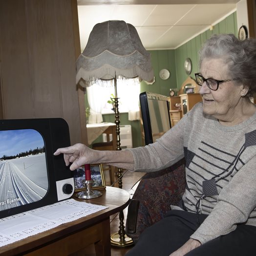 Bjørg (91): - Jeg vet ikke hva jeg skulle gjort uten Komp’en!