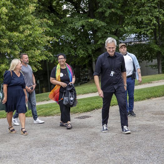 Seyran Ateş besøkte Eidsvoll 1814: - I get goosebumps just being here!