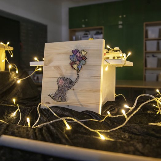 Kreative barn på «Verkenskolen»