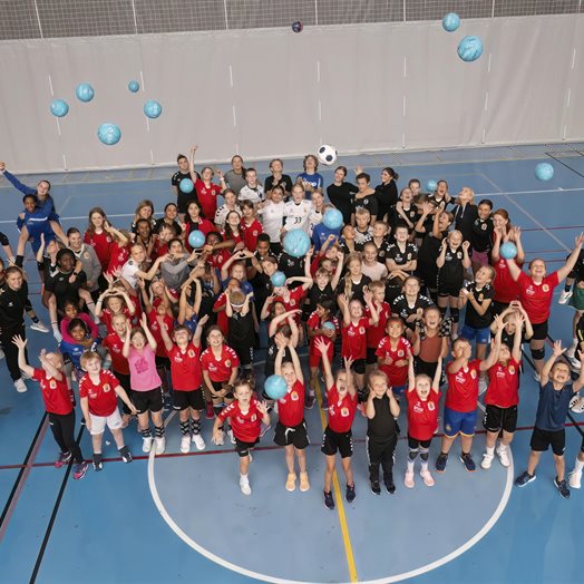 Braksuksess for håndballskole i august