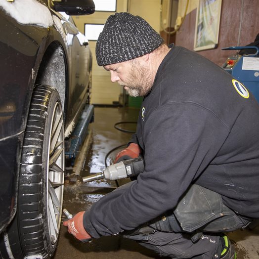 Så kom vinter’n: - Vi har nok å gjøre ja!