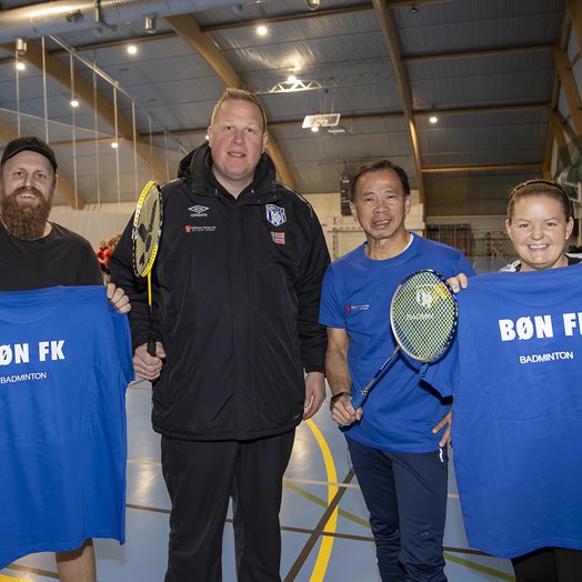 Badmintonklubben lever fortsatt – i ny drakt