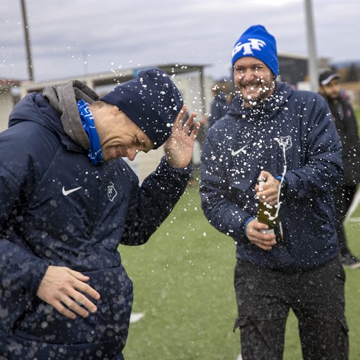 Turn lekte seg til opprykk!