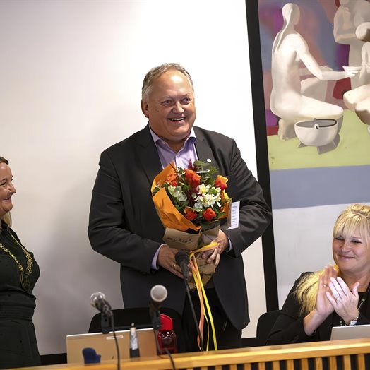 Fikk kjenne på siste rest av sagmugg