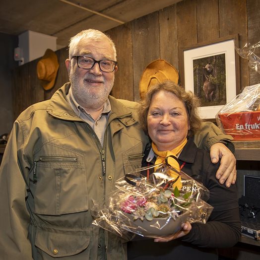 Gro re-åpnet på Sagmoen: - Butikken til Gro er sikrere enn Norges Bank!