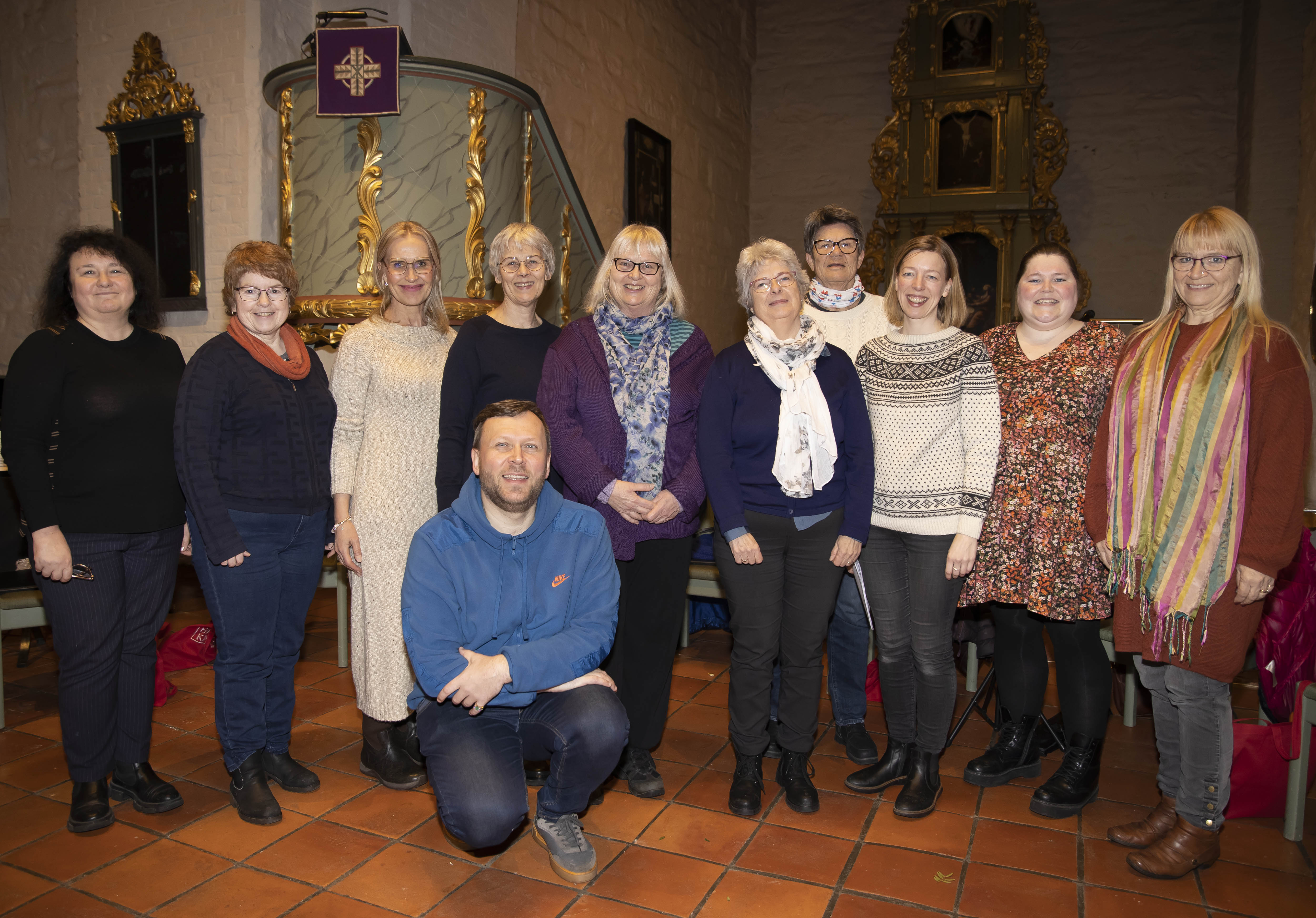 Eidsvoll kantori gleder seg til søndagens konsert i Eidsvoll kirke Eidsvoll kantori gleder seg til søndagens konsert i Eidsvoll kirke