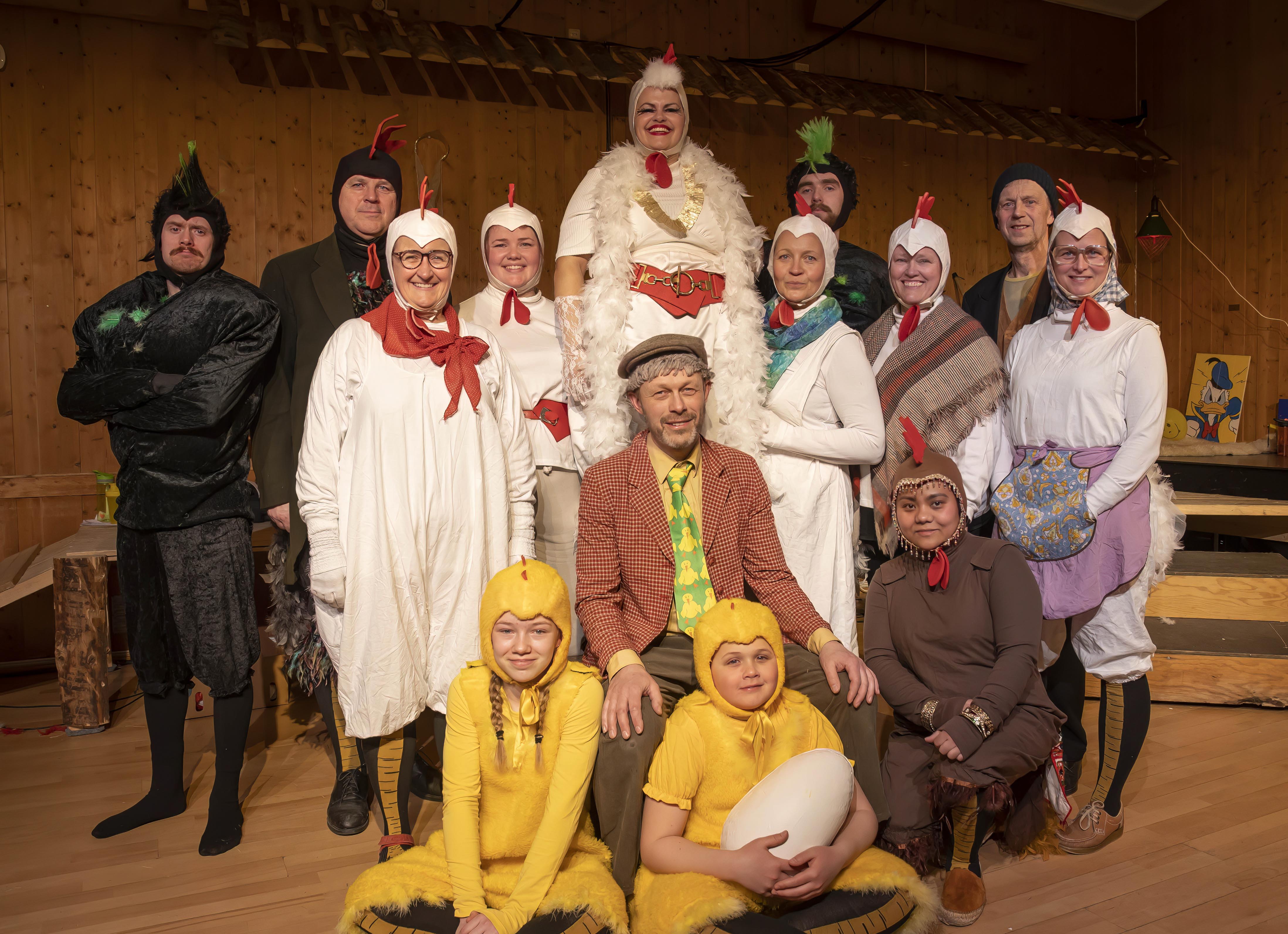 Klare for 'Påskeeggerøre' på Fløygir