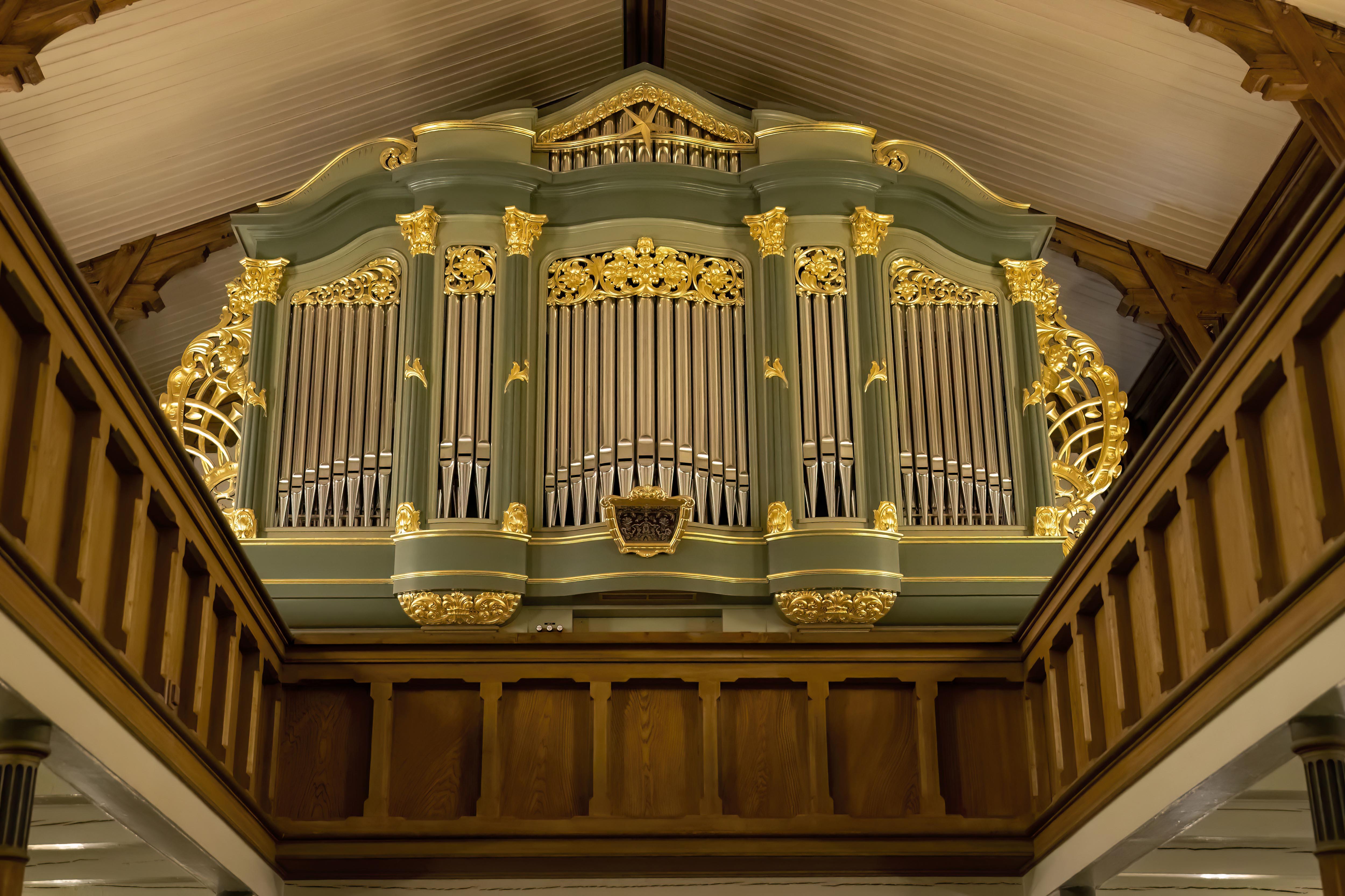 Det storslåtte orgelet i Eidsvoll kirke Det storslåtte orgelet i Eidsvoll kirke