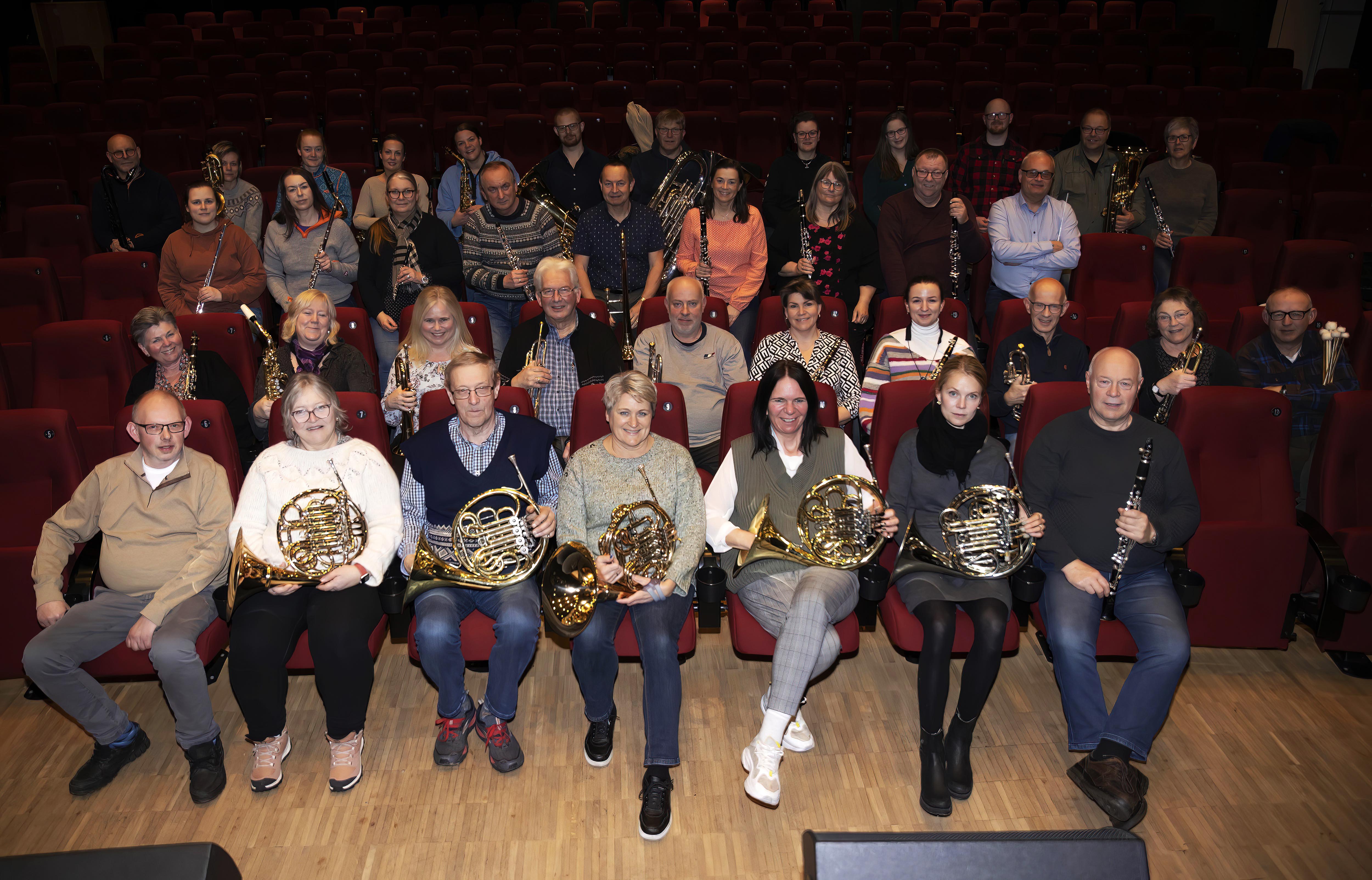 Eidsvoll Janitsjarkorps er klare for generalprøve i Panorama Eidsvoll Janitsjarkorps er klare for generalprøve i Panorama