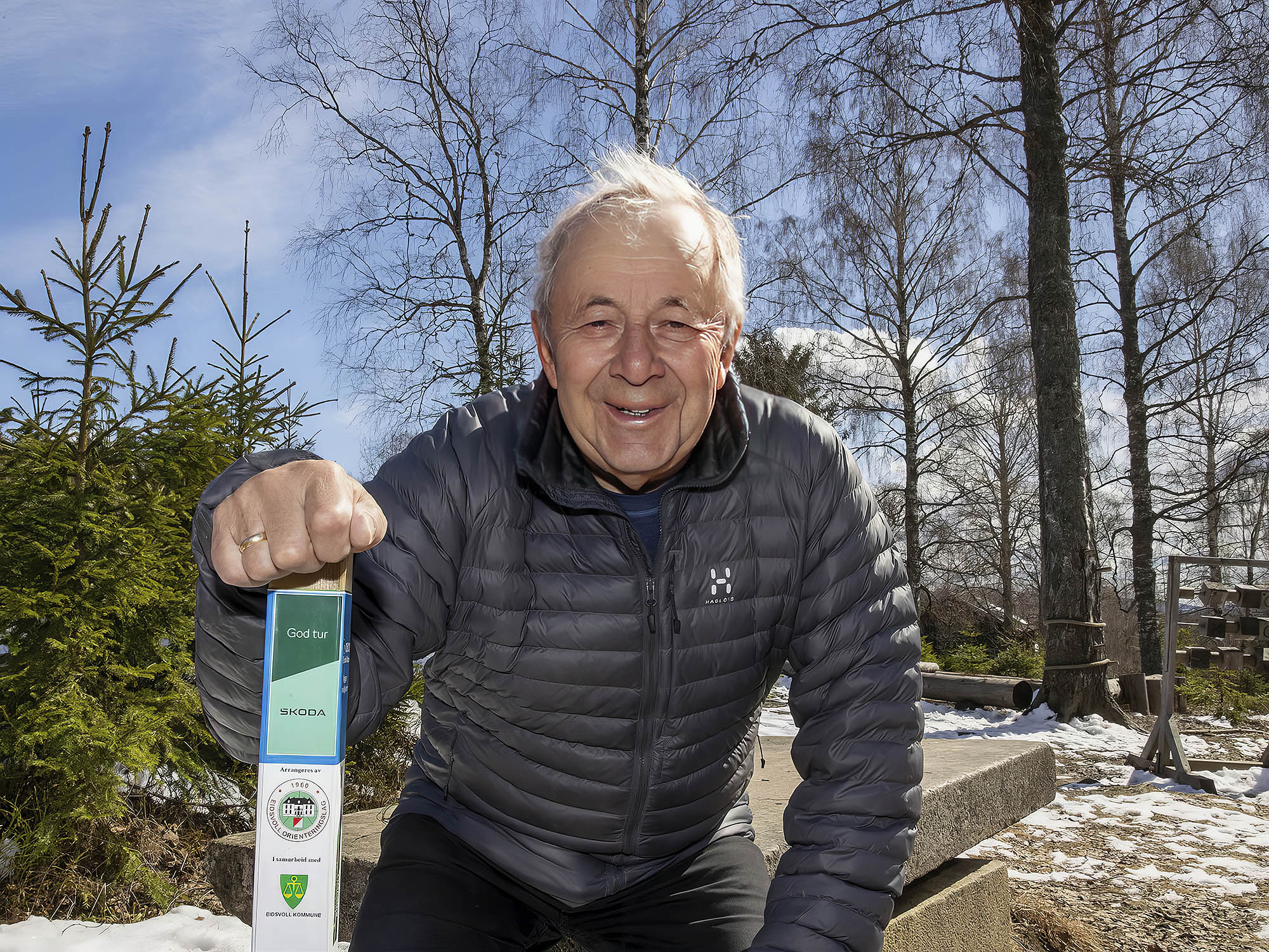 Nå er det bare å komme seg ut på stolpejakt sier Lars Saxhaug