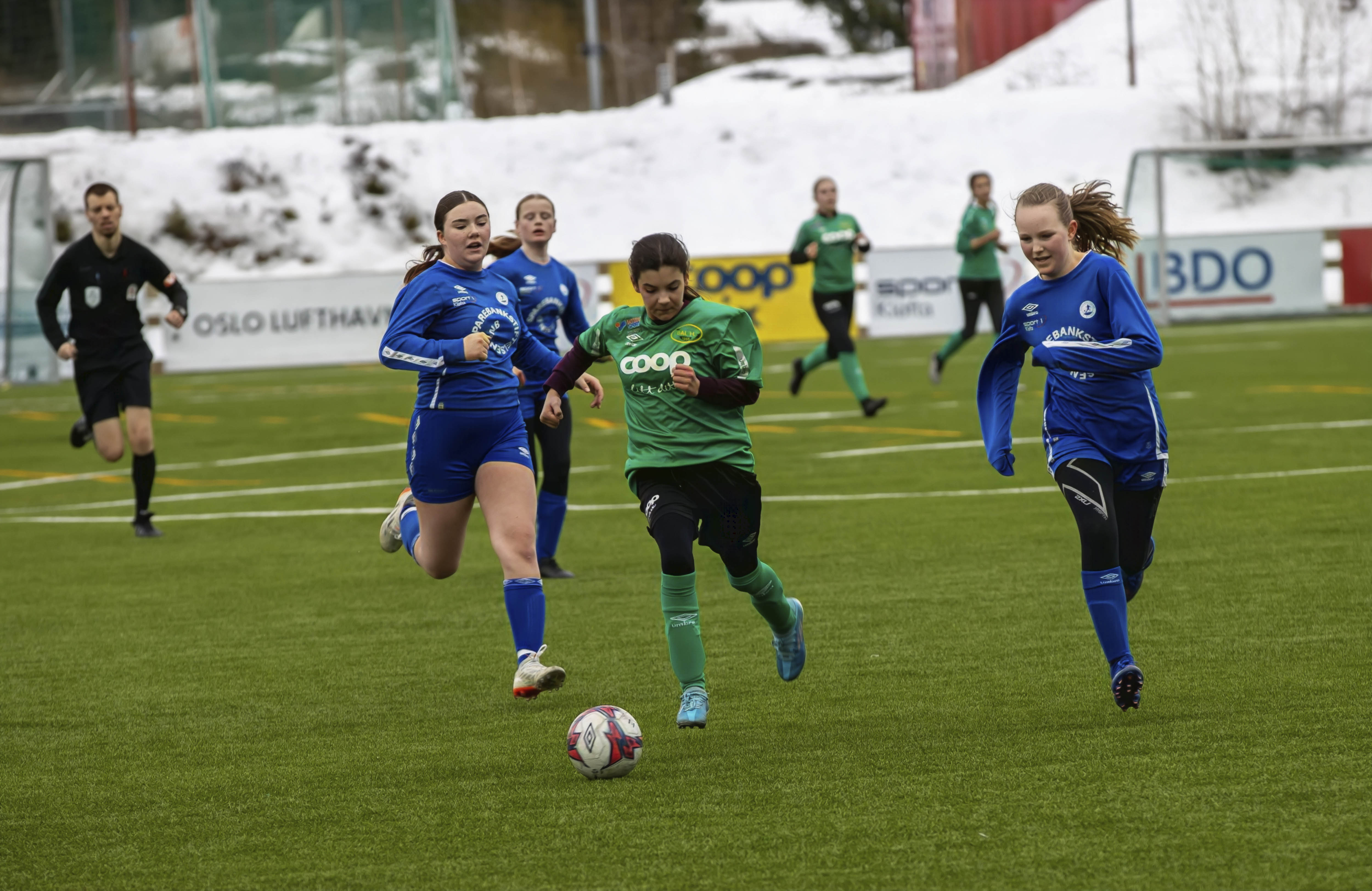 Raske Linnea Soto Olsen spilte en god kamp mot Åsen Raske Linnea Soto Olsen spilte en god kamp mot Åsen