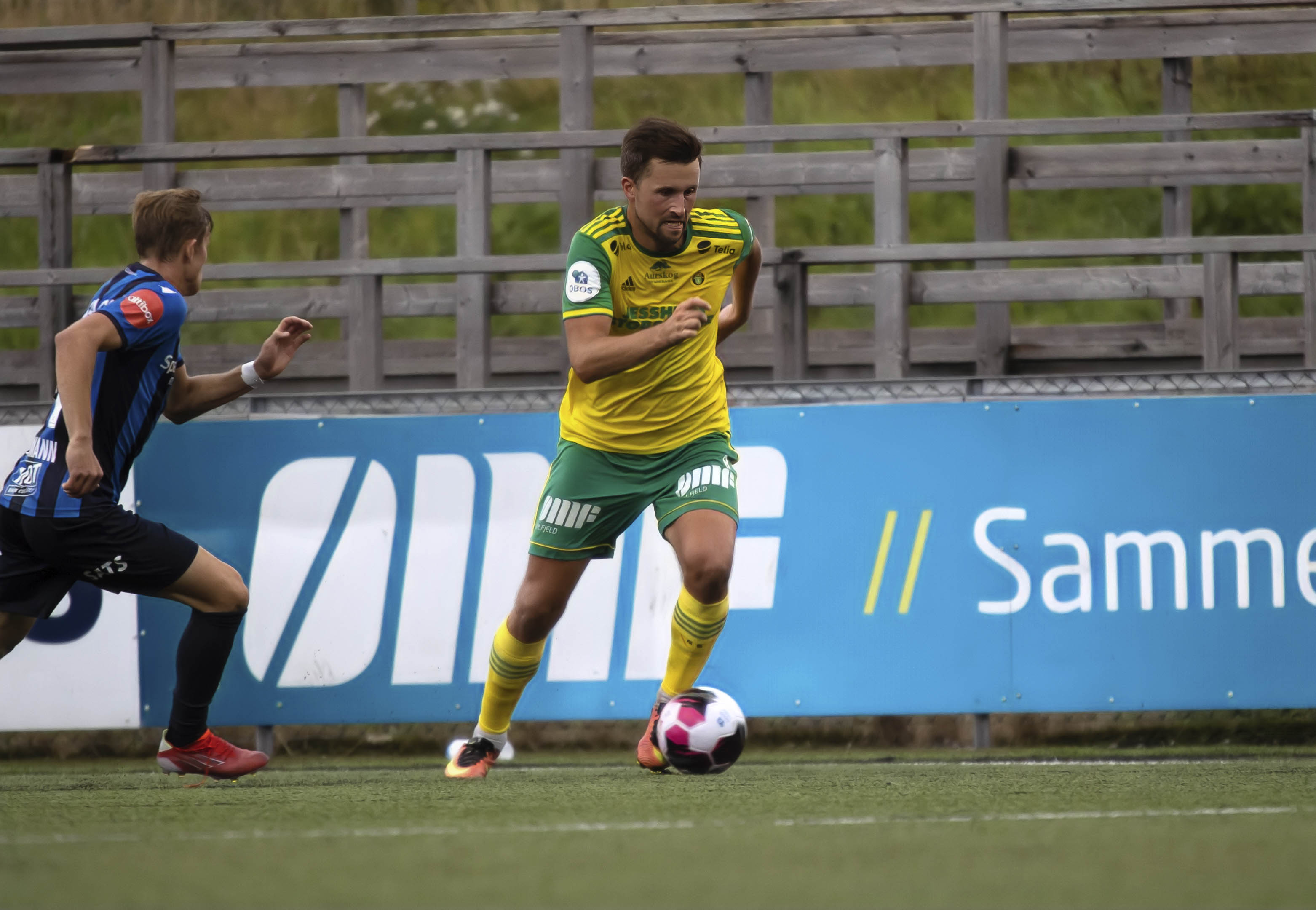 Stian Ringstad for Ull/Kisa mot Stabæk i cupen i 2021