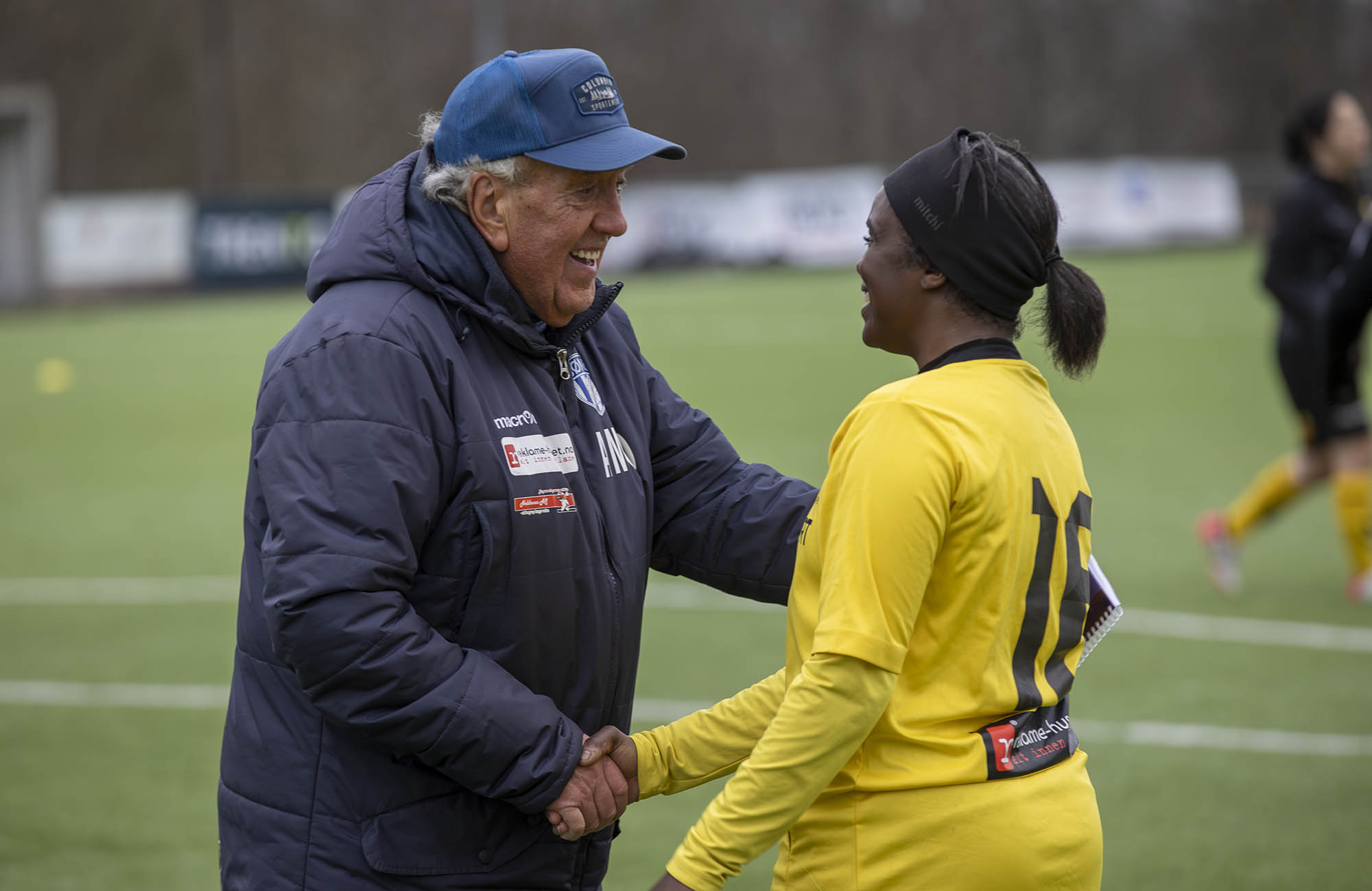 Bøn-trener Arne Olsen og Nasra Abdullah Reinsberg Bøn-trener Arne Olsen og Nasra Abdullah Reinsberg