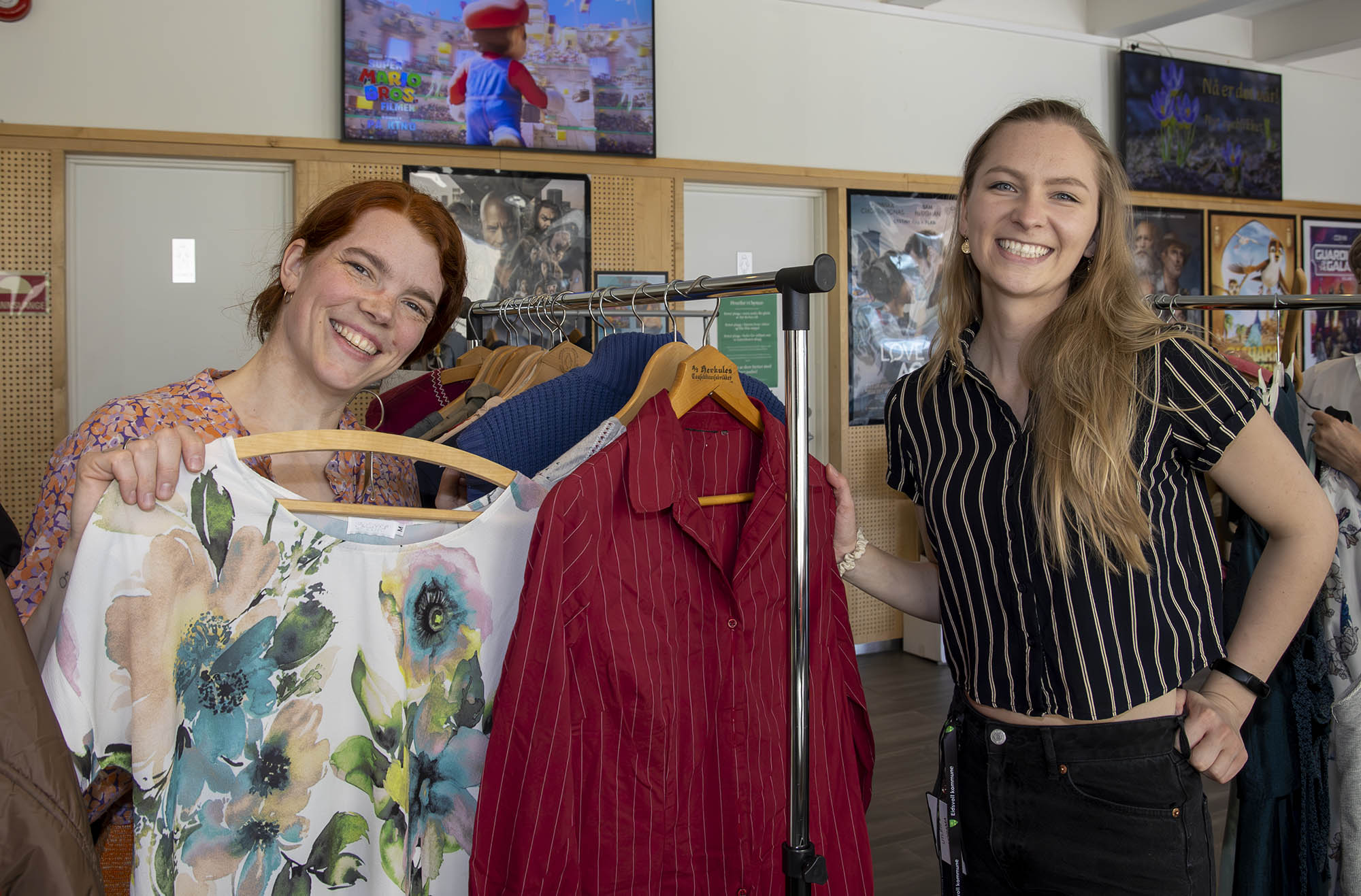 Mari Melilot og Martine Strand