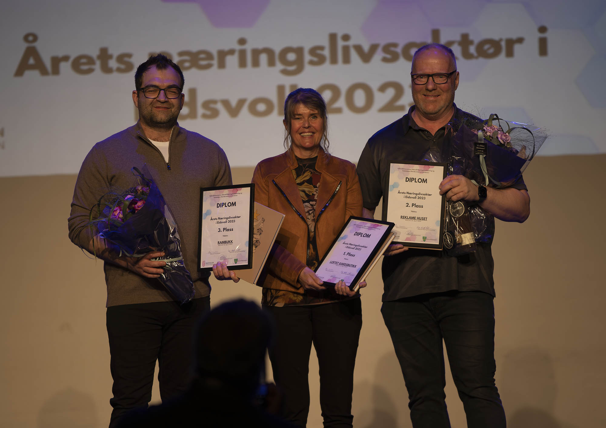 Årets næringslivsaktør 2023 - Prisvinnere