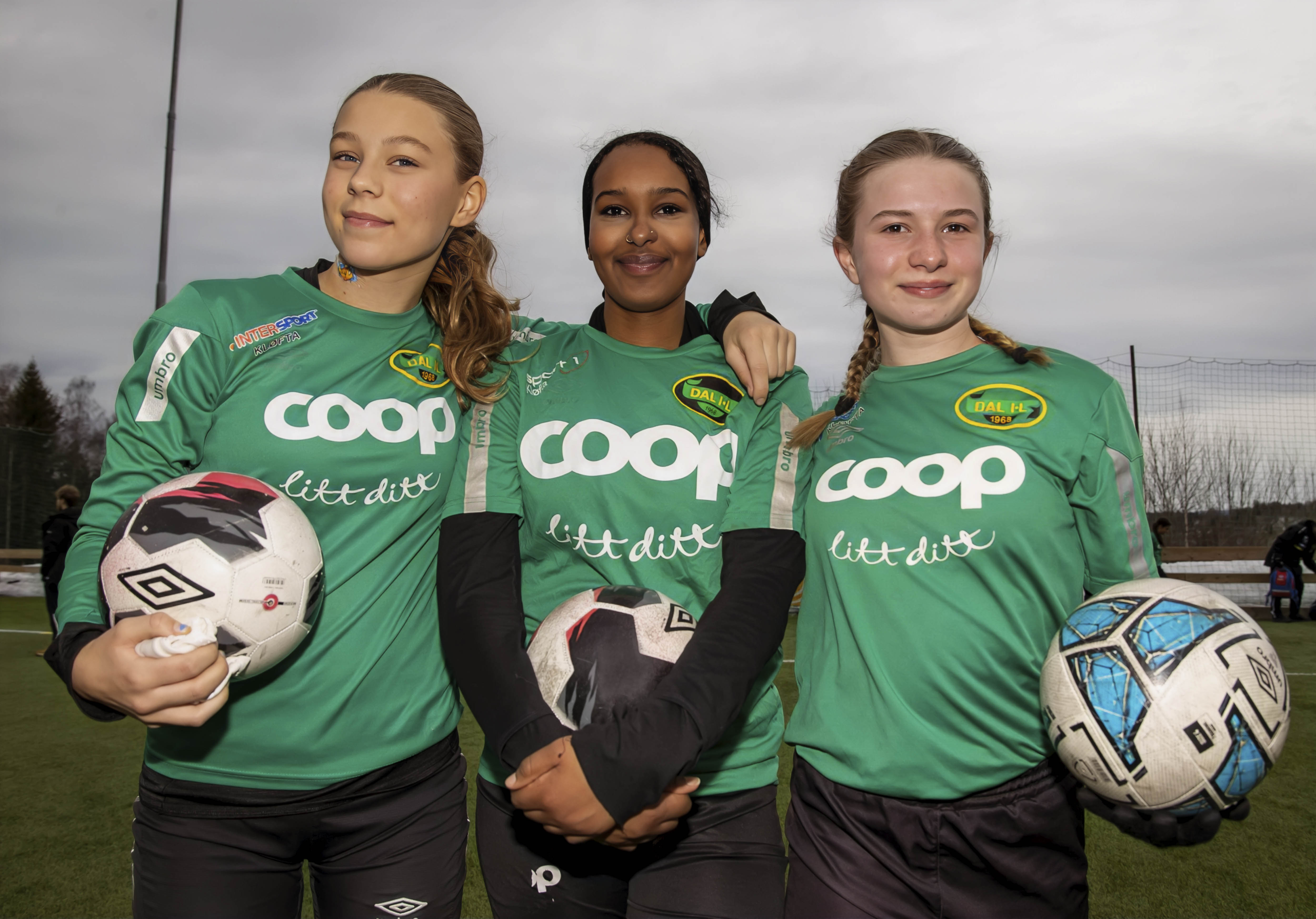 Målscorerne i kampen mot Åsen: Maren Melbye (2), Siham Mohamed og Moa Høgseth Målscorerne i kampen mot Åsen: Maren Melbye (2), Siham Mohamed og Moa Høgseth