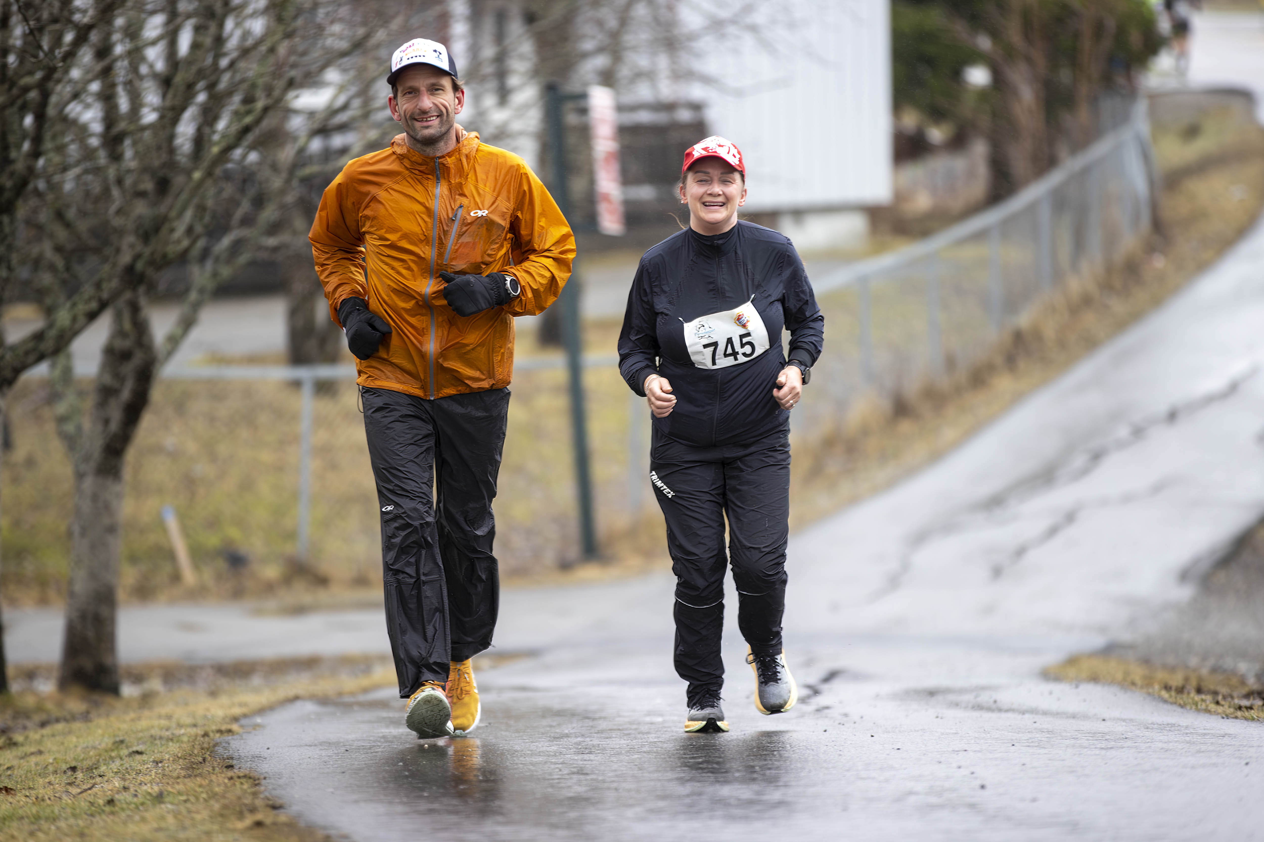 Gunn-Monica Leier debuterte på halvmaraton og målet var under tre timer. Det klarte hun med god margin
