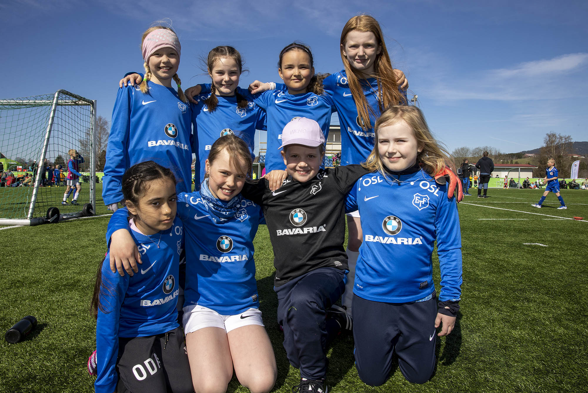 Gøy med cup på hjemmebane for dette jentelaget fra Eidsvold Turn Gøy med cup på hjemmebane for dette jentelaget fra Eidsvold Turn