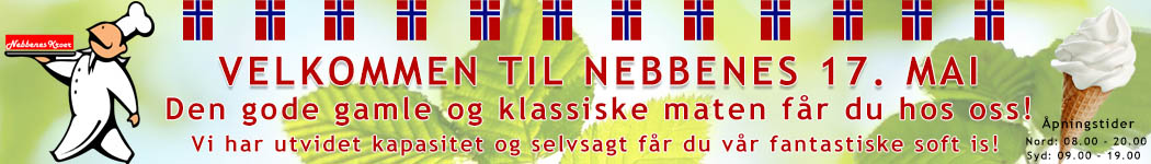 Velkommen til Nebbenes 17. mai