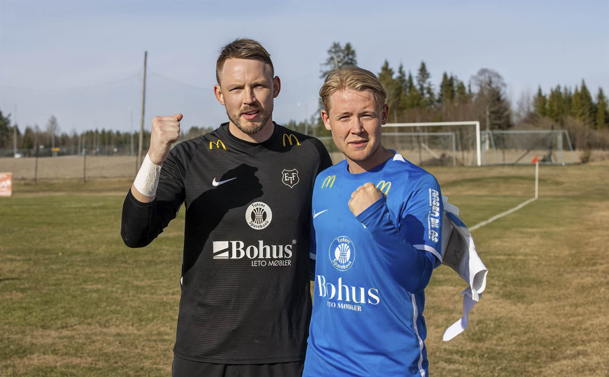 To nøkkelspillere i kampen mot FUVO - Glenn Wilsgård og Herman Jappée Henriksen To nøkkelspillere i kampen mot FUVO - Glenn Wilsgård og Herman Jappée Henriksen