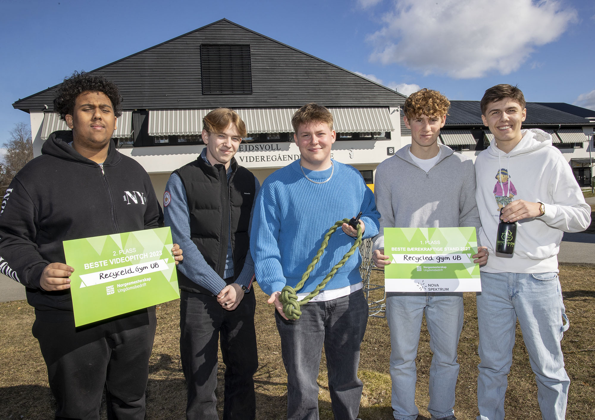 Aydin Abedi, Patrick Berg, Stian Olsen, Sturla Melby og Ole Peder Wuttudal Aydin Abedi, Patrick Berg, Stian Olsen, Sturla Melby og Ole Peder Wuttudal