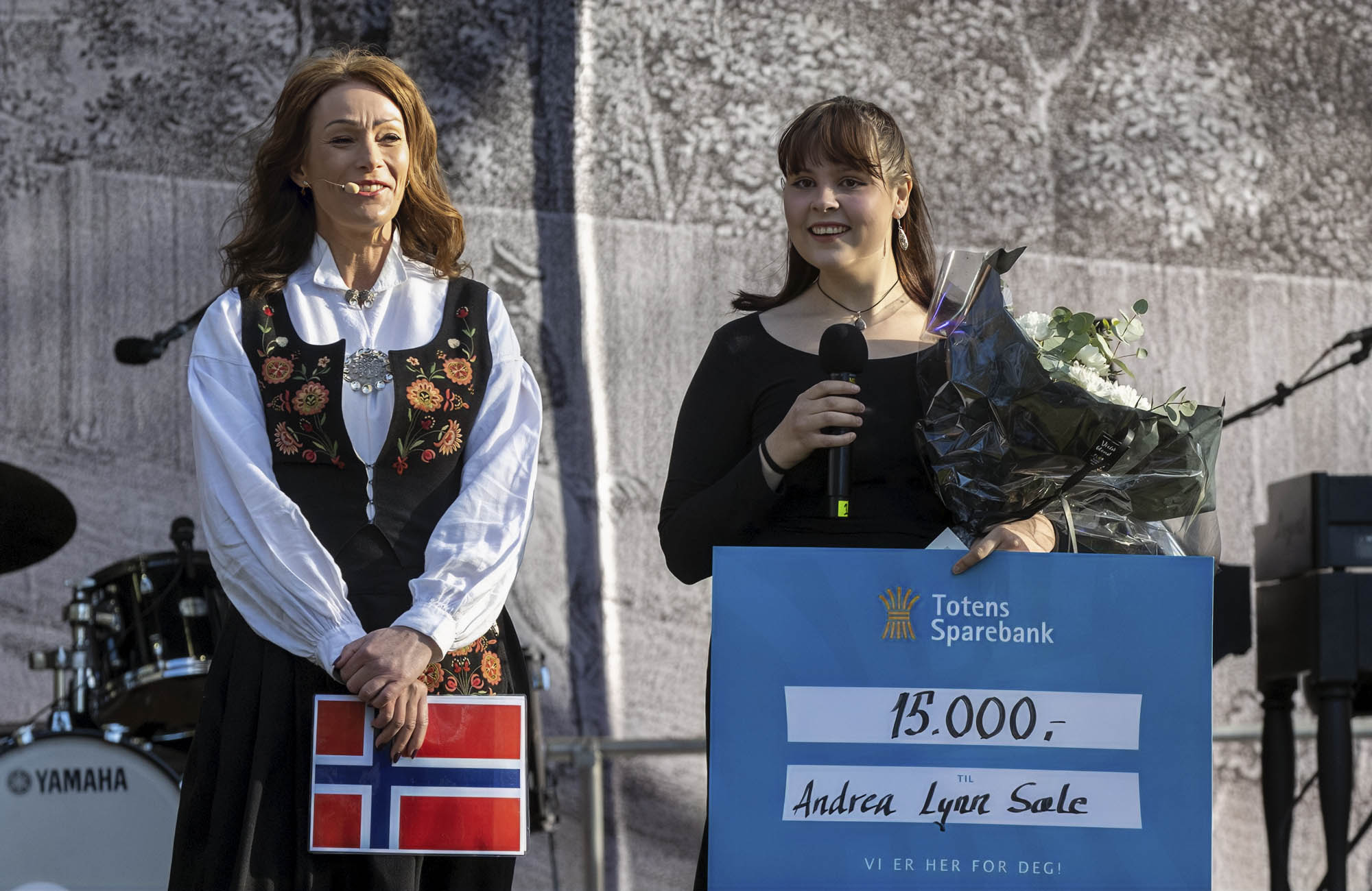 Andrea Lynn Sæle ble årets vinner av kulturstipendet i Eidsvoll 