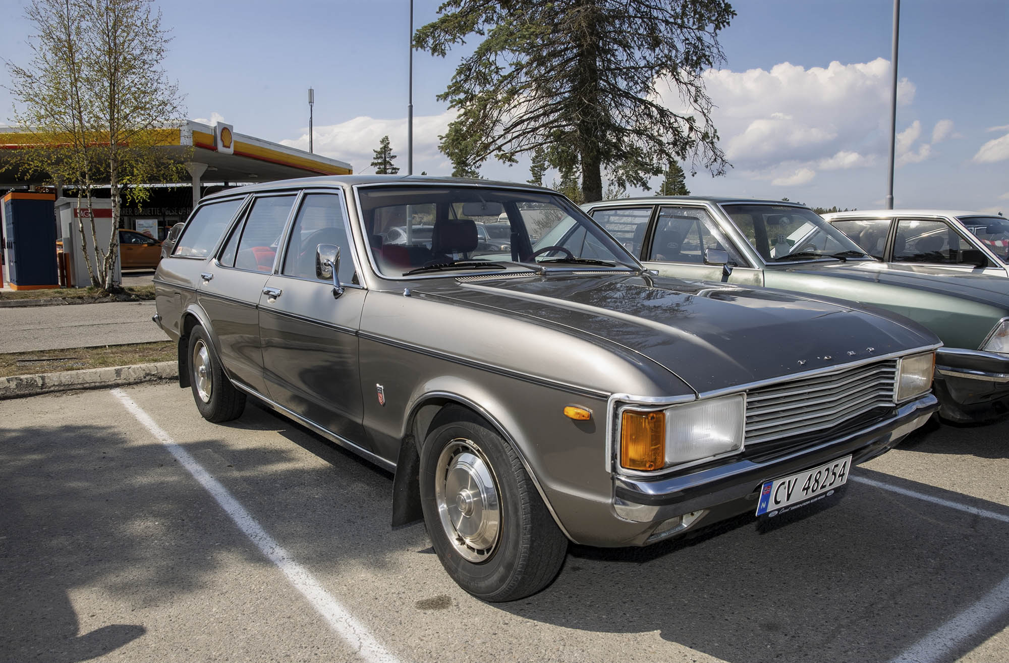 1973 Granada 2300 stasjonsvogn eid av Thor Olav Sundby fra Brårud 1973 Granada 2300 stasjonsvogn eid av Thor Olav Sundby fra Brårud
