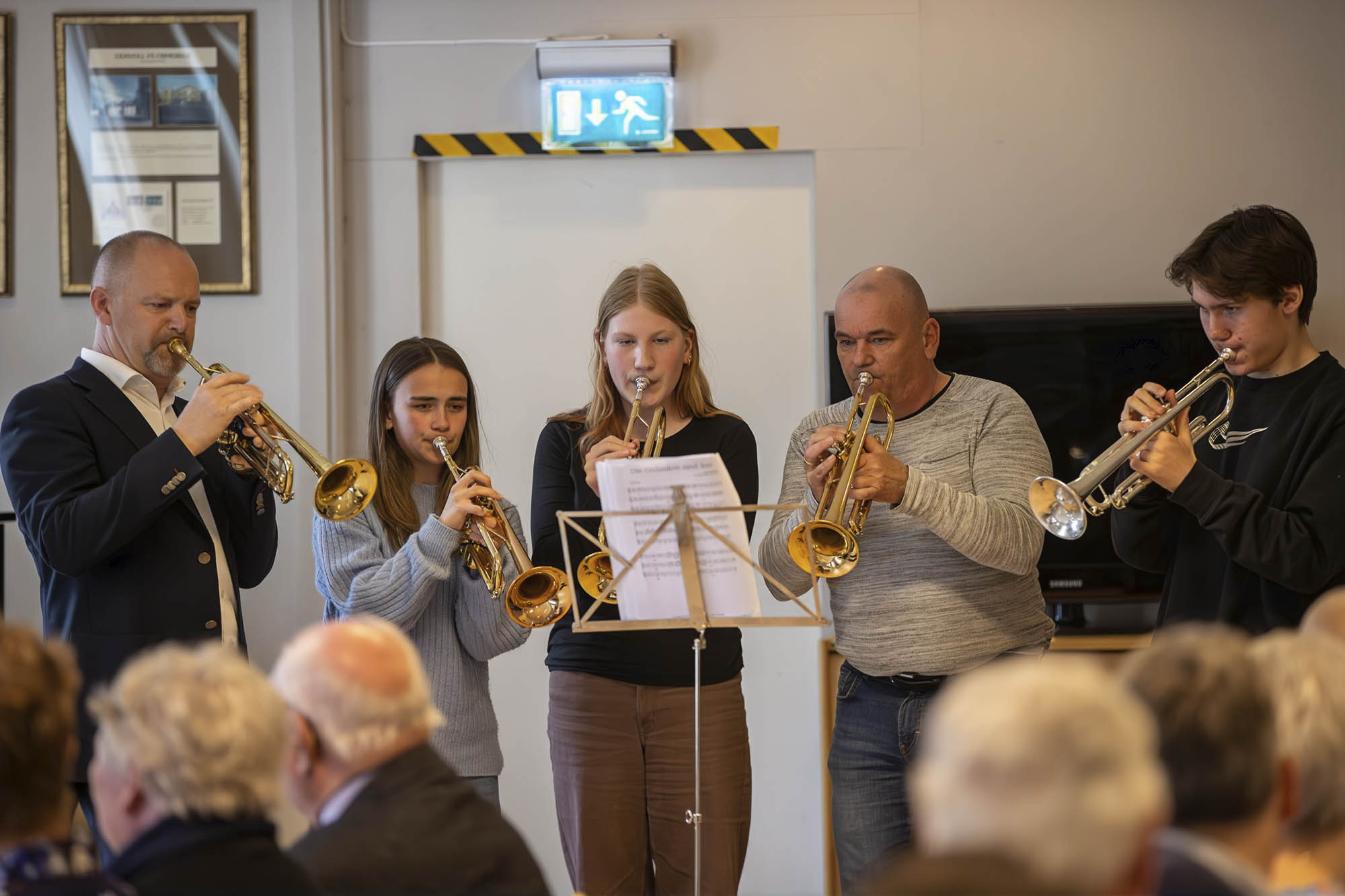 Lars Østerholm, Ida Thing Helseth-Kjæreng, Dortea Støverud Johnsrud, Lasse Thing Helseth og Kristian Brustad Lars Østerholm, Ida Thing Helseth-Kjæreng, Dortea Støverud Johnsrud, Lasse Thing Helseth og Kristian Brustad