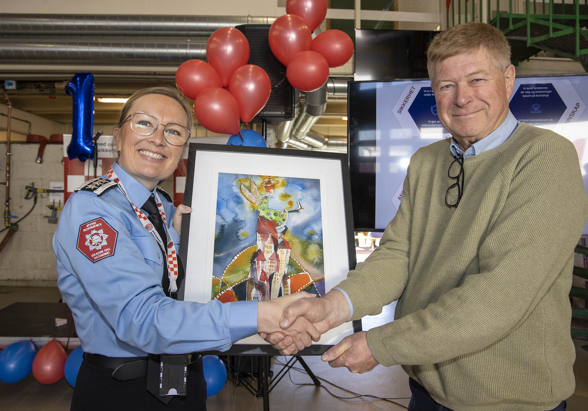 Kristina Vee Lægreid og Olav Resaland