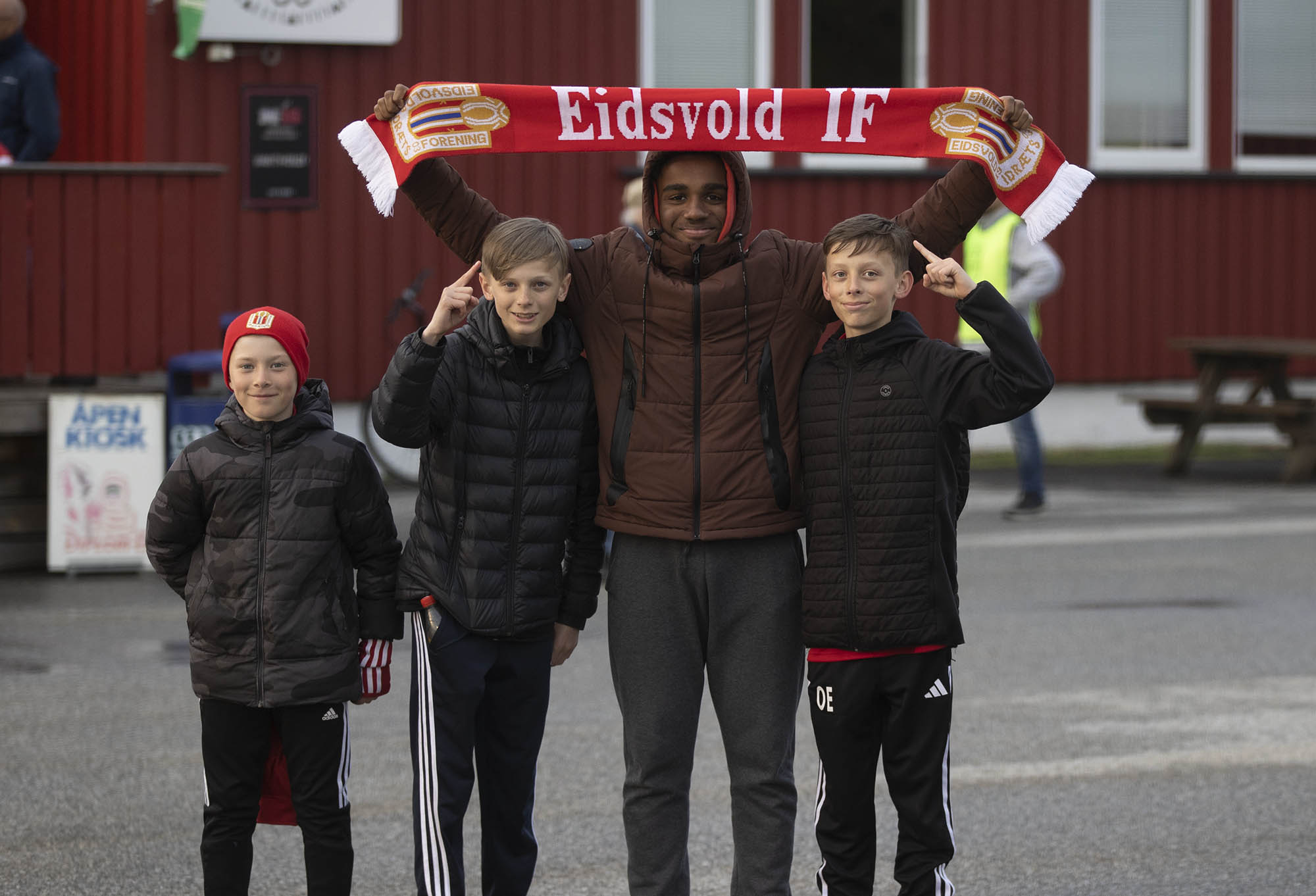 Nick Theodor Owre, Ludvik Risdal Eriksen, Even Robin Muthumani og Oskar Risdal Eriksen Nick Theodor Owre, Ludvik Risdal Eriksen, Even Robin Muthumani og Oskar Risdal Eriksen