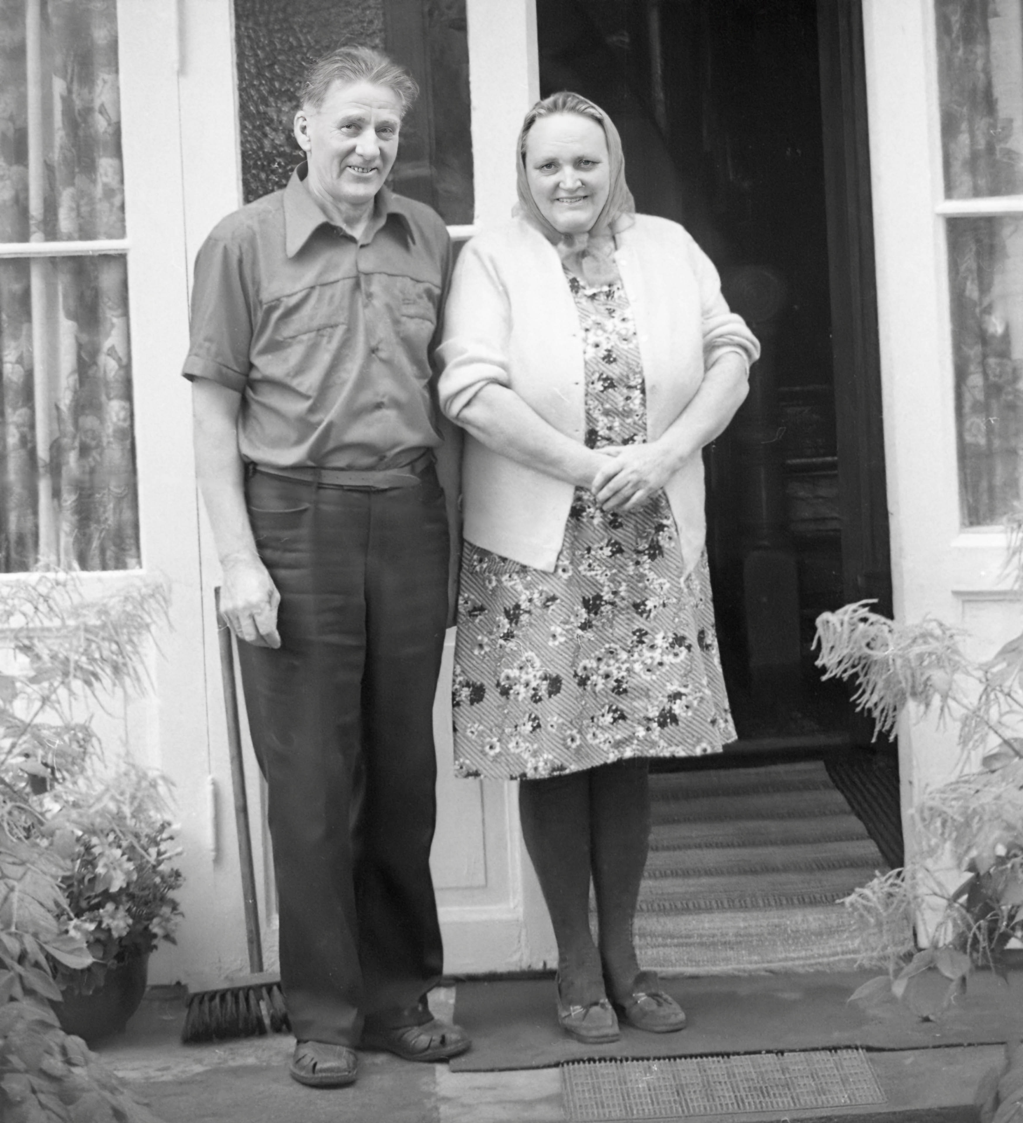 Sverre og Sonja Moen sommeren 1978 Sverre og Sonja Moen sommeren 1978