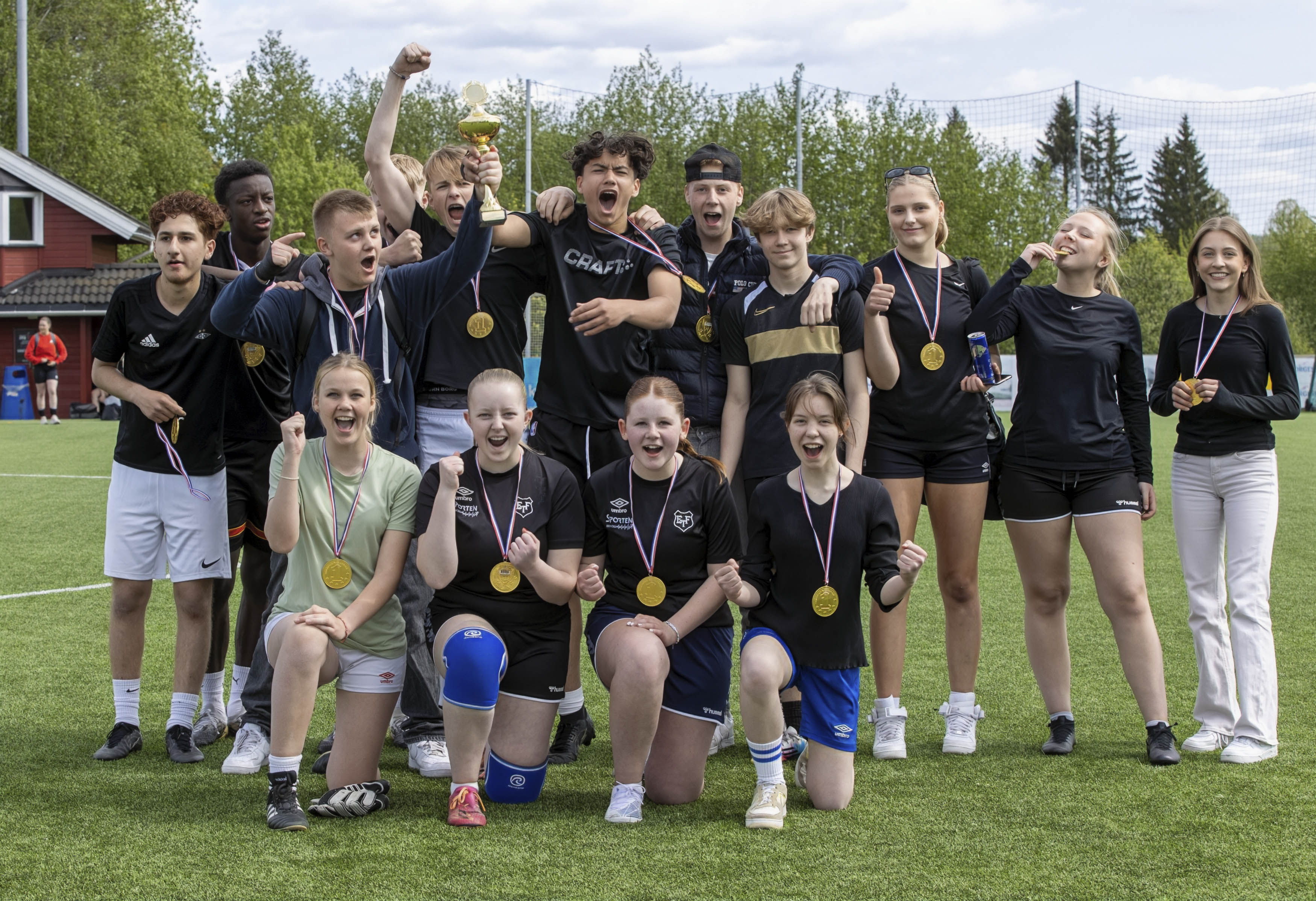 Vinnerlaget fra Vilberg ungdomsskole Vinnerlaget fra Vilberg ungdomsskole