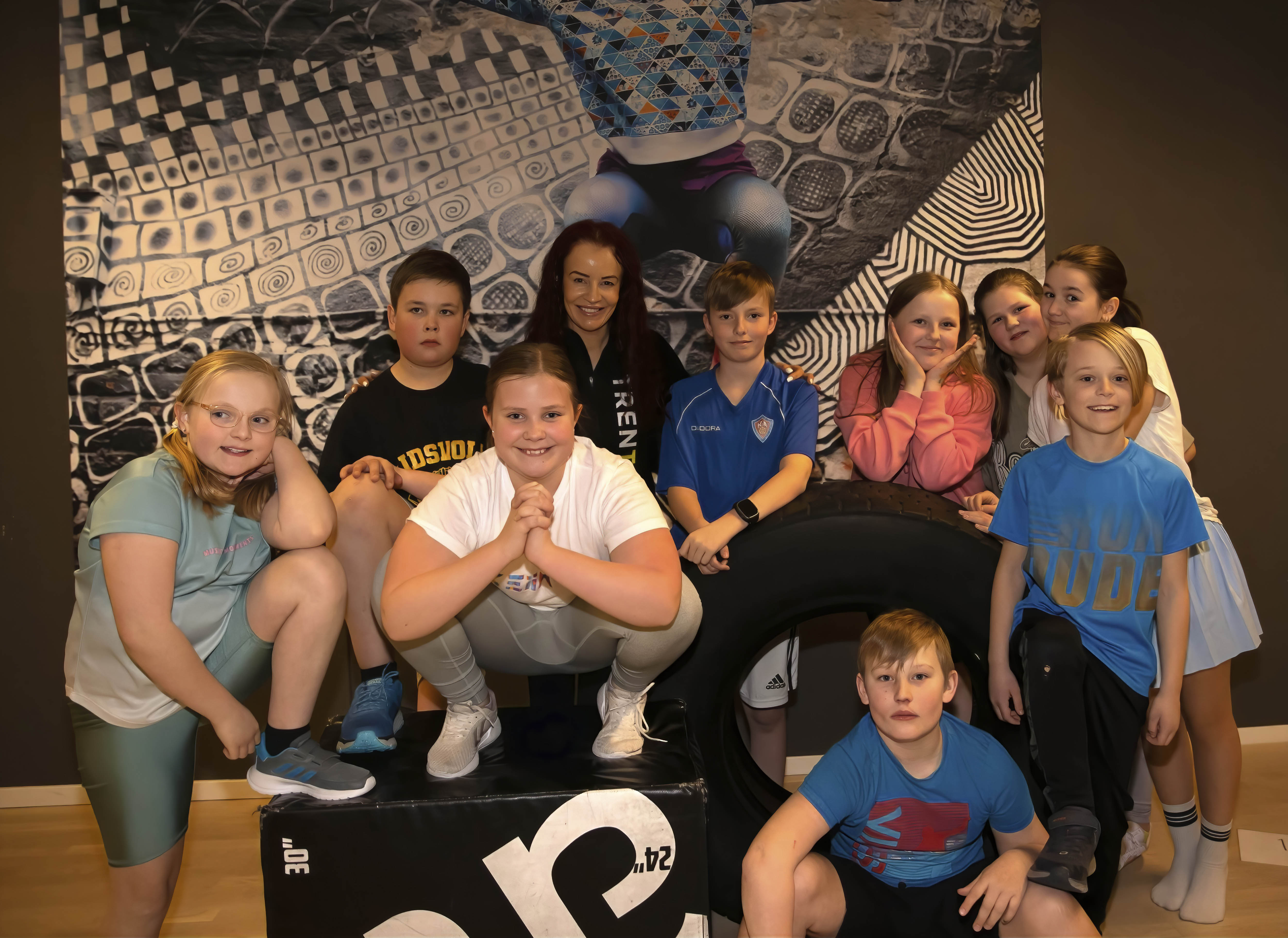 - CrossKids er kjempekult, sier denne gjengen som vi traff på i storsalen på Trento - CrossKids er kjempekult, sier denne gjengen som vi traff på i storsalen på Trento