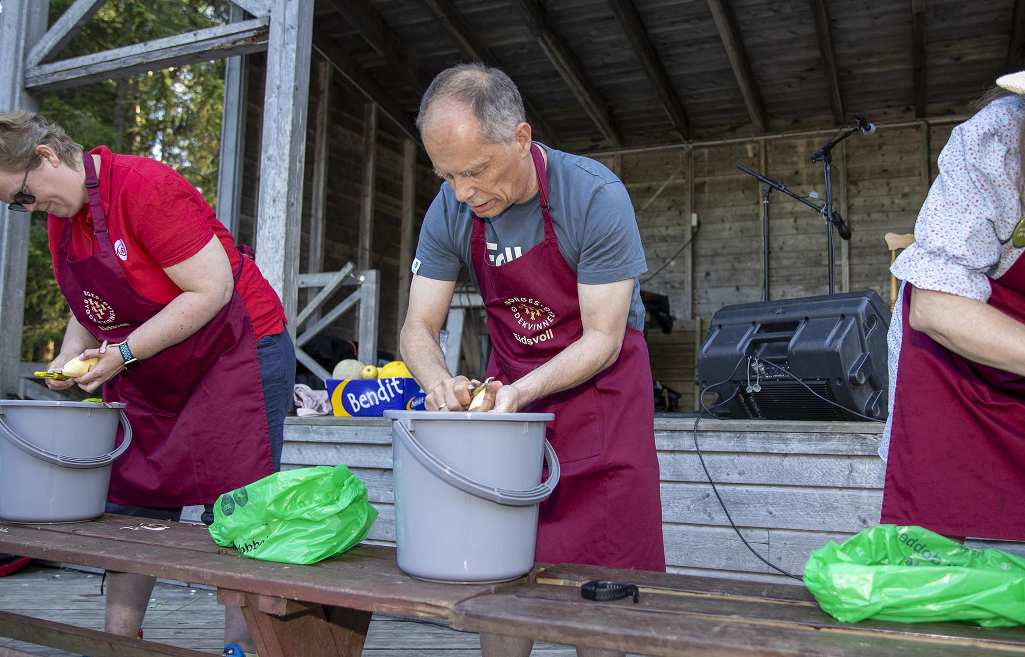 Knut Bakkehaug endte nest sist, men tok nederlaget med et smil Knut Bakkehaug endte nest sist, men tok nederlaget med et smil