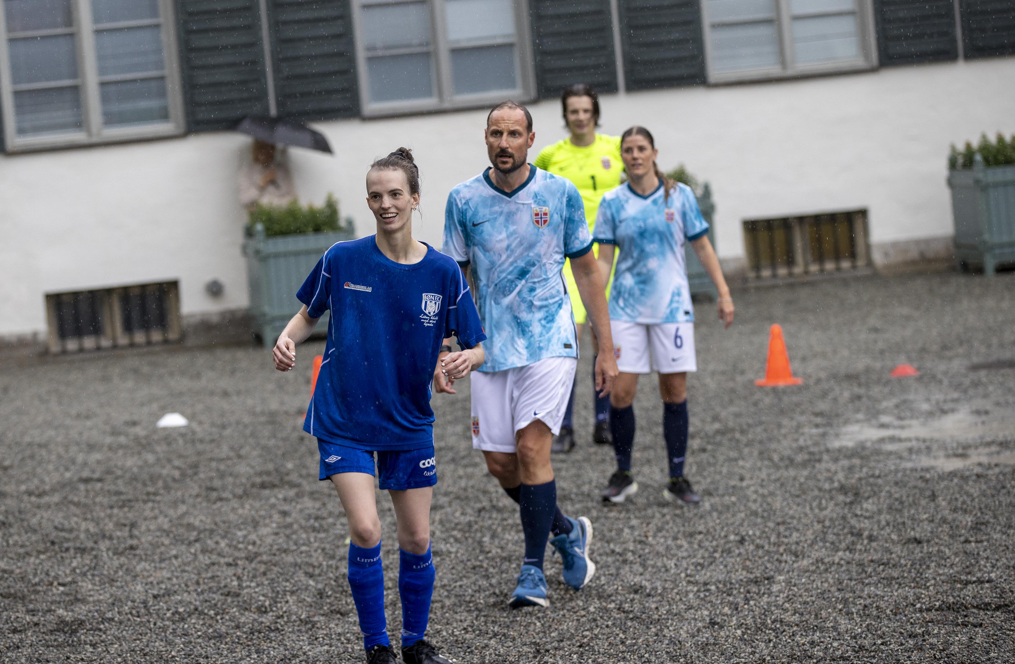Oda Cornelia Aasgaard koste seg under kampen mot kronprinsen og Team Skaugum