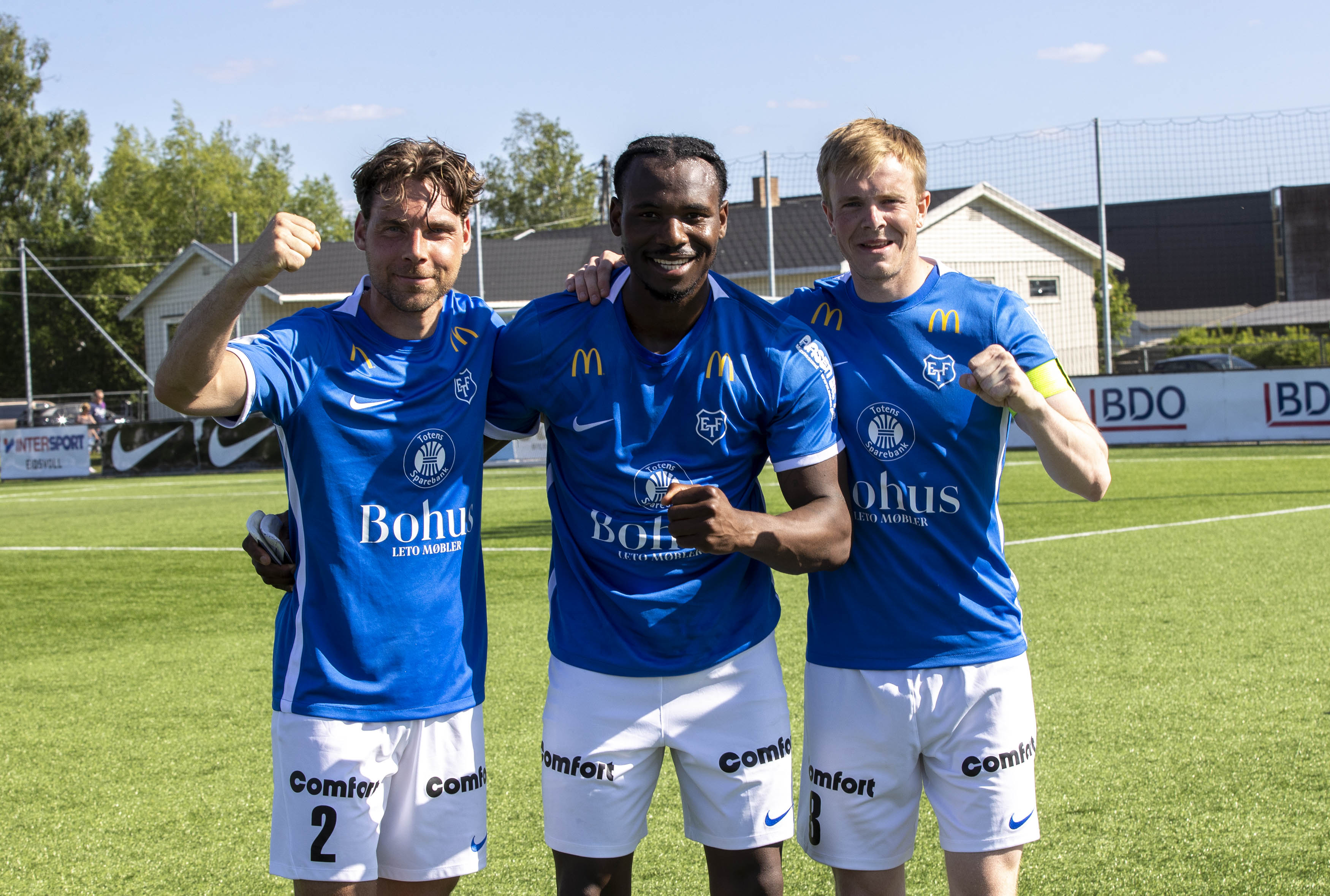 Ole Kristian Langås, Vital Curtis Kaba og Oliver Stenseth