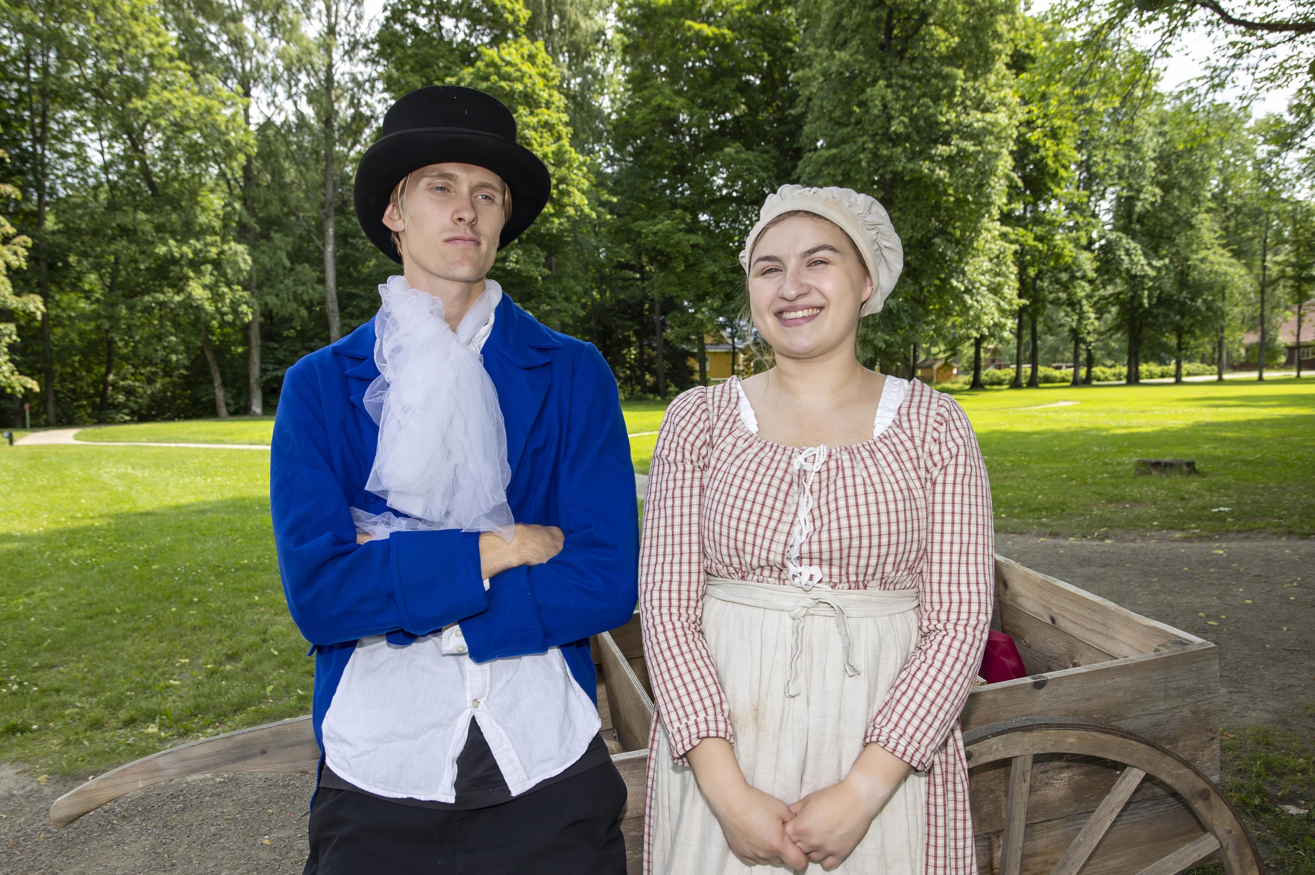 Milian Moursund-Johannessen og Ingrid Elisabeth Grimdalen