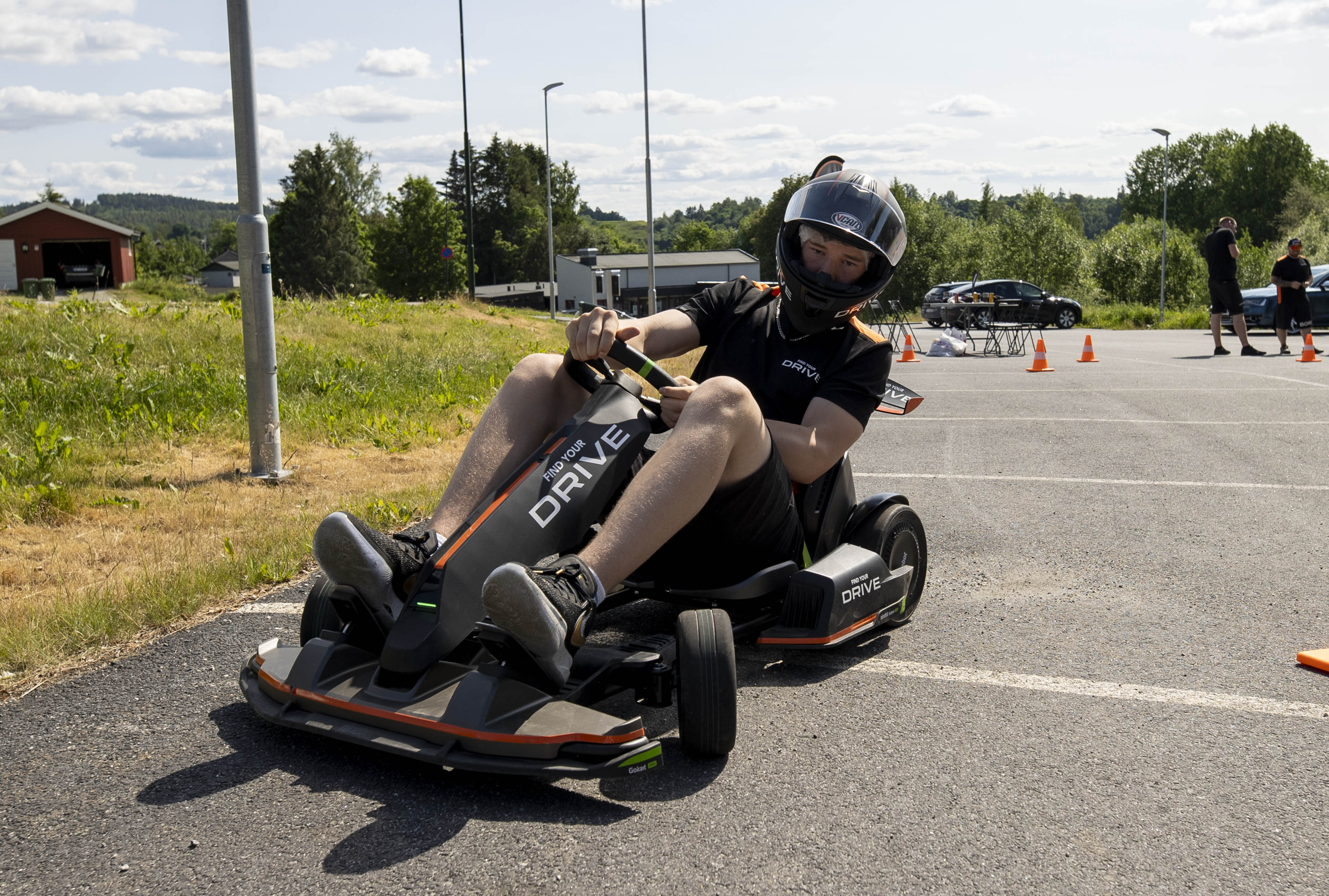 Krisander Martinsen kjørte det gokarten var god for Krisander Martinsen kjørte det gokarten var god for