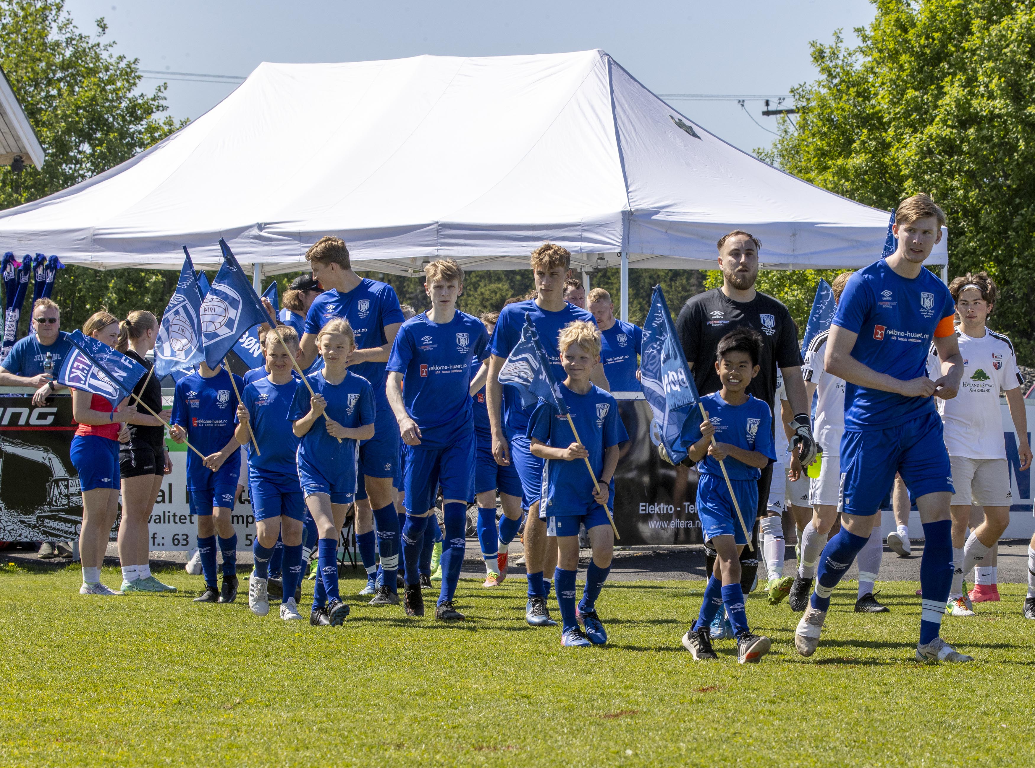 Når det er a-kamp på Bøn stadion er det fest - som her mot Aurskog-Høland 2 4. juni Når det er a-kamp på Bøn stadion er det fest - som her mot Aurskog-Høland 2 4. juni