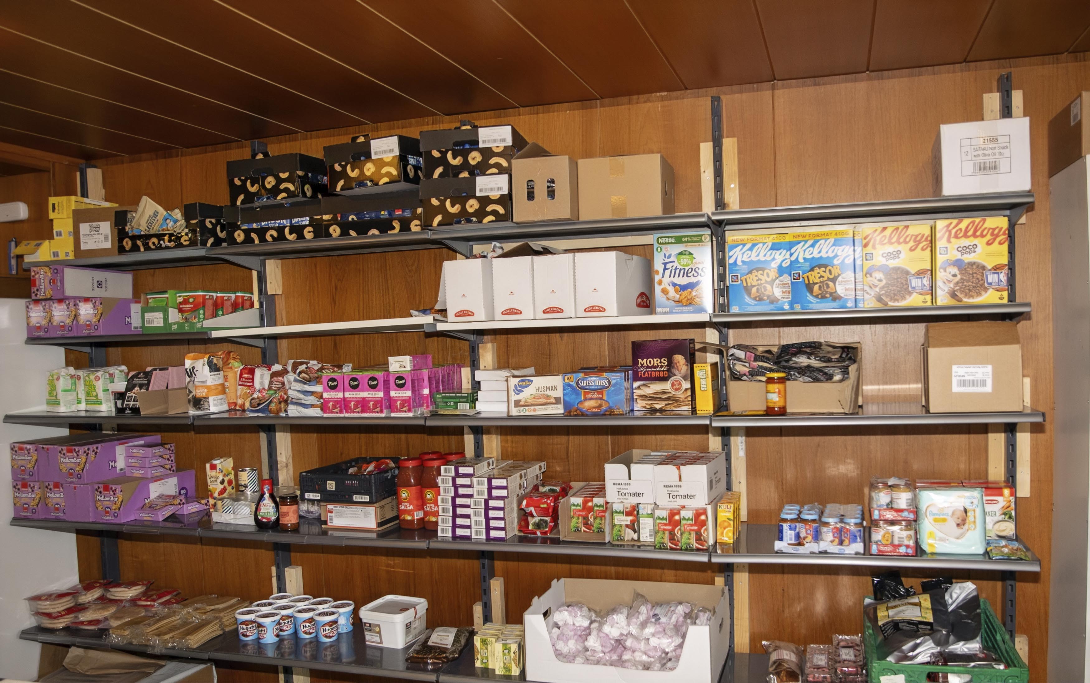 Slik ser det ut inne hos Matudelingen Slik ser det ut inne hos Matudelingen