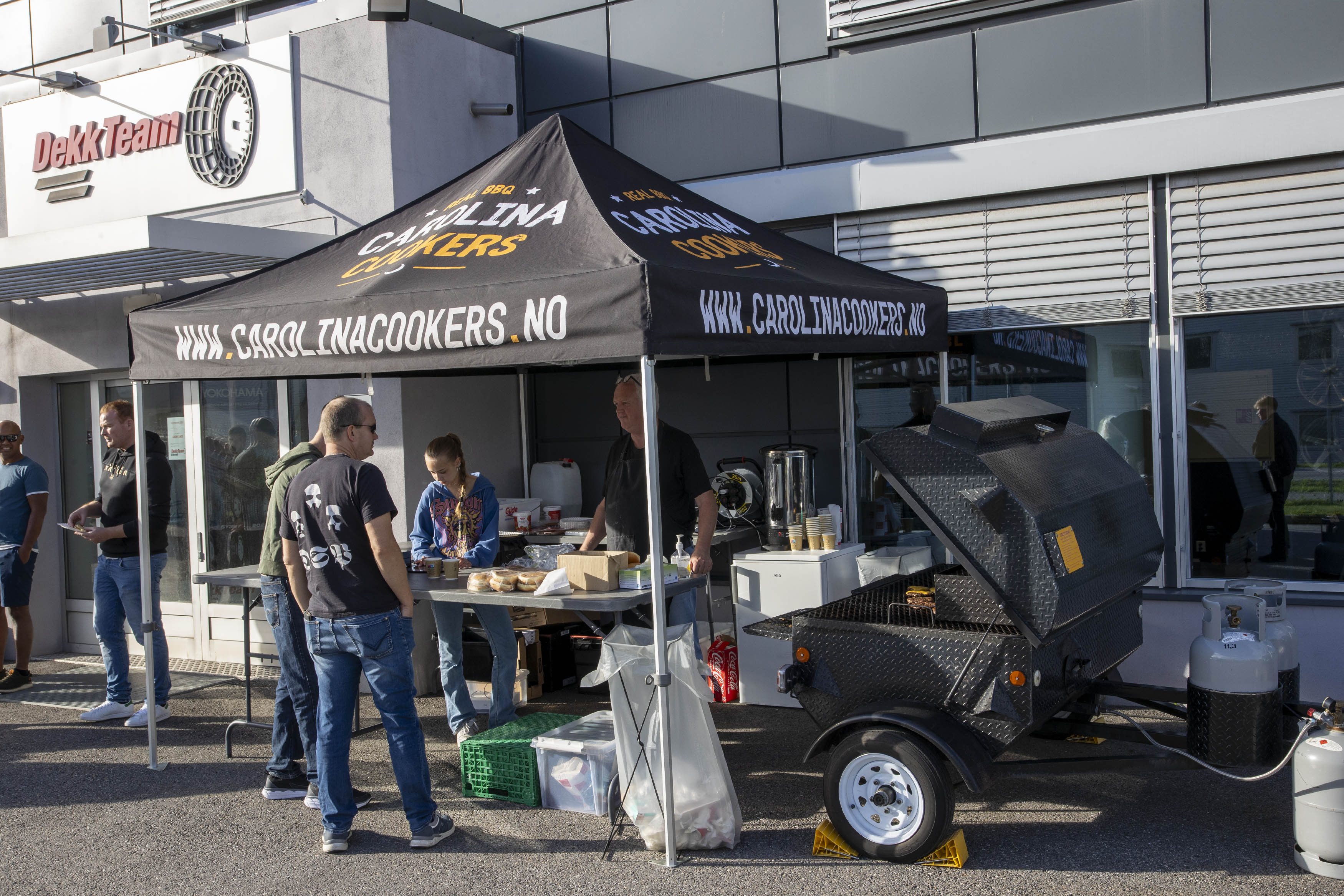 Carolina Cookers har solgt sin siste burger under Cars & Coffee på Dal