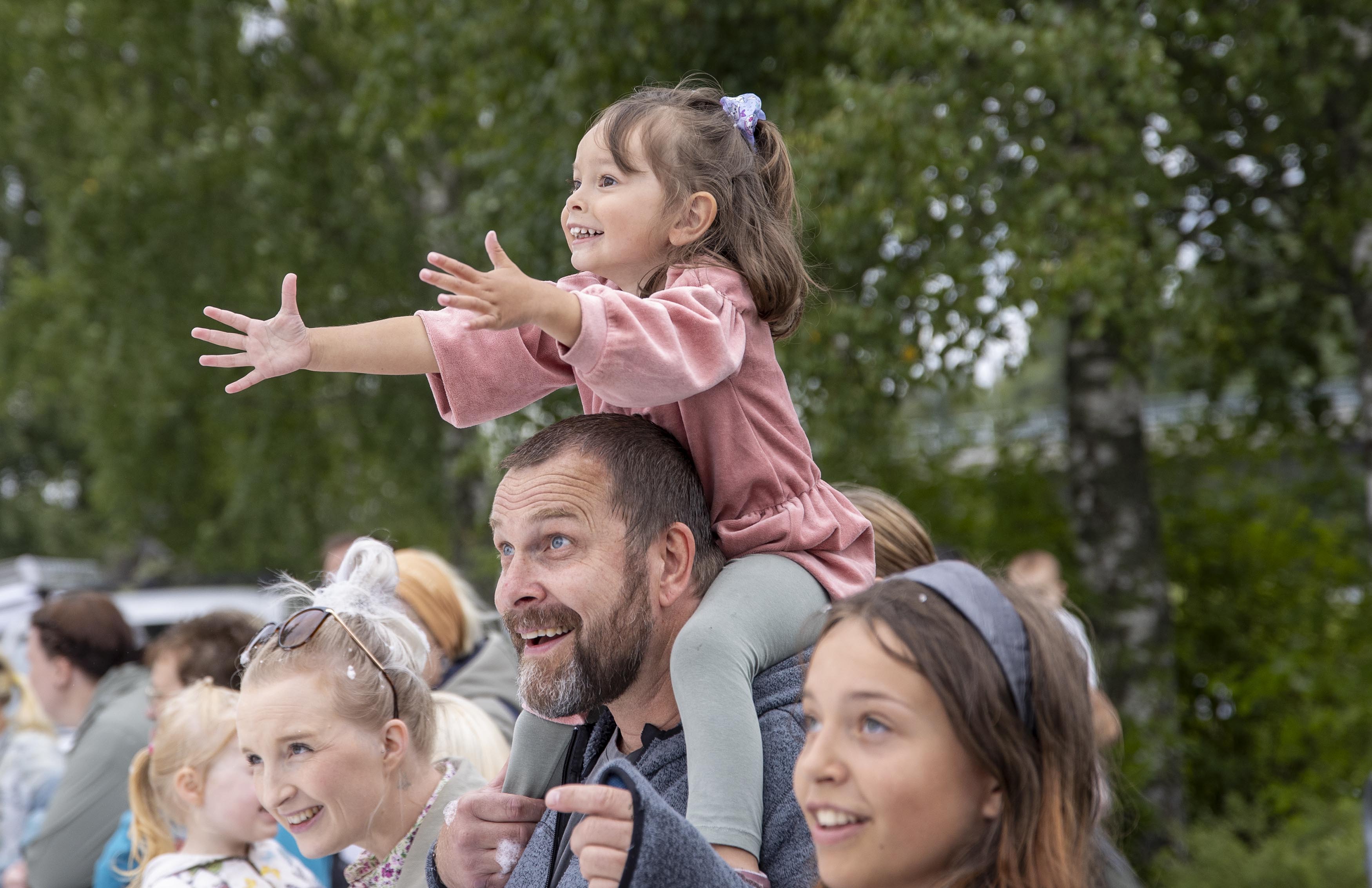 Kommer det snart en såpeboble til meg?!
