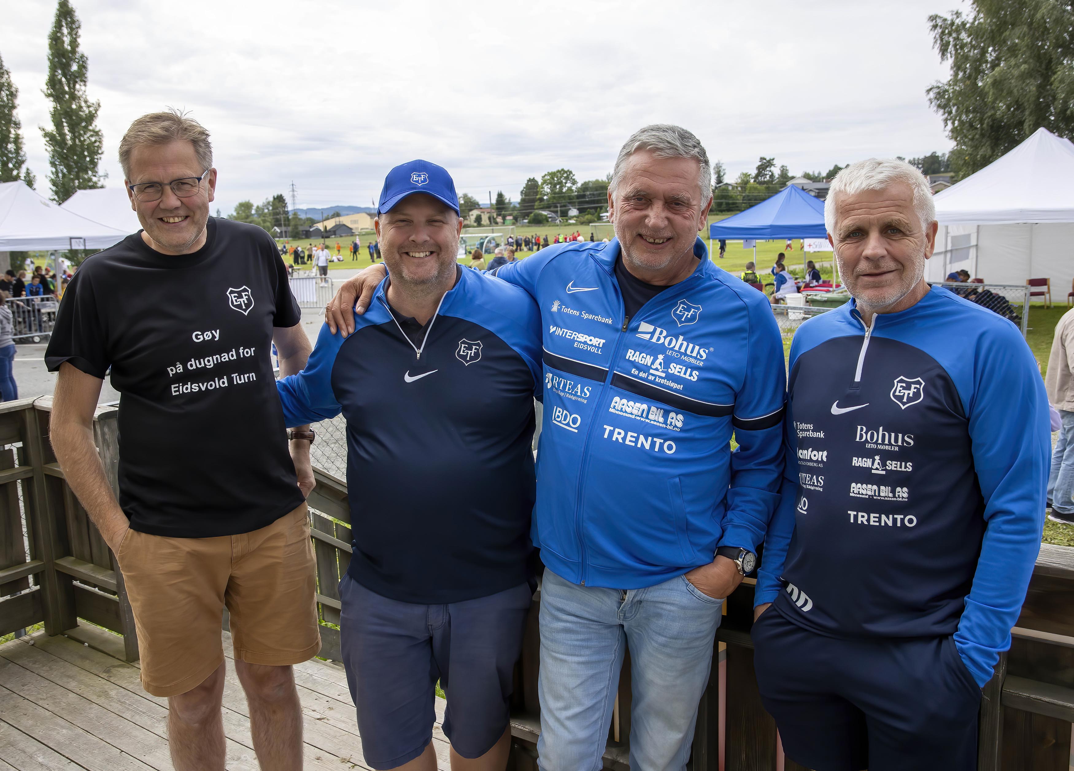 Per Kristian Trøen, Rune Søgnen, Petter Helgesen og Roar Halvorsen