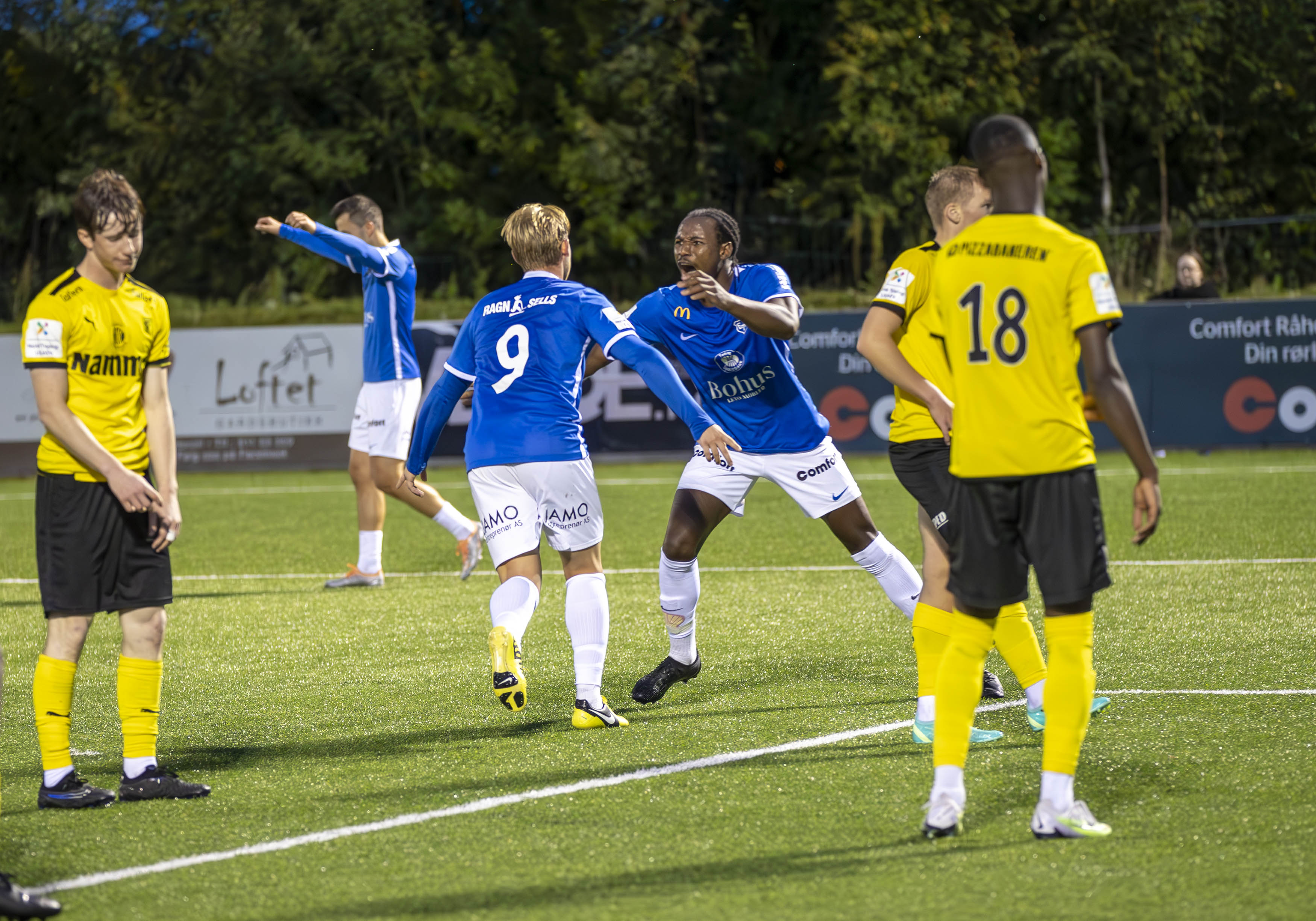 Det ble full jubel da Turn scoret seiersmålet 7 minutter på overtid