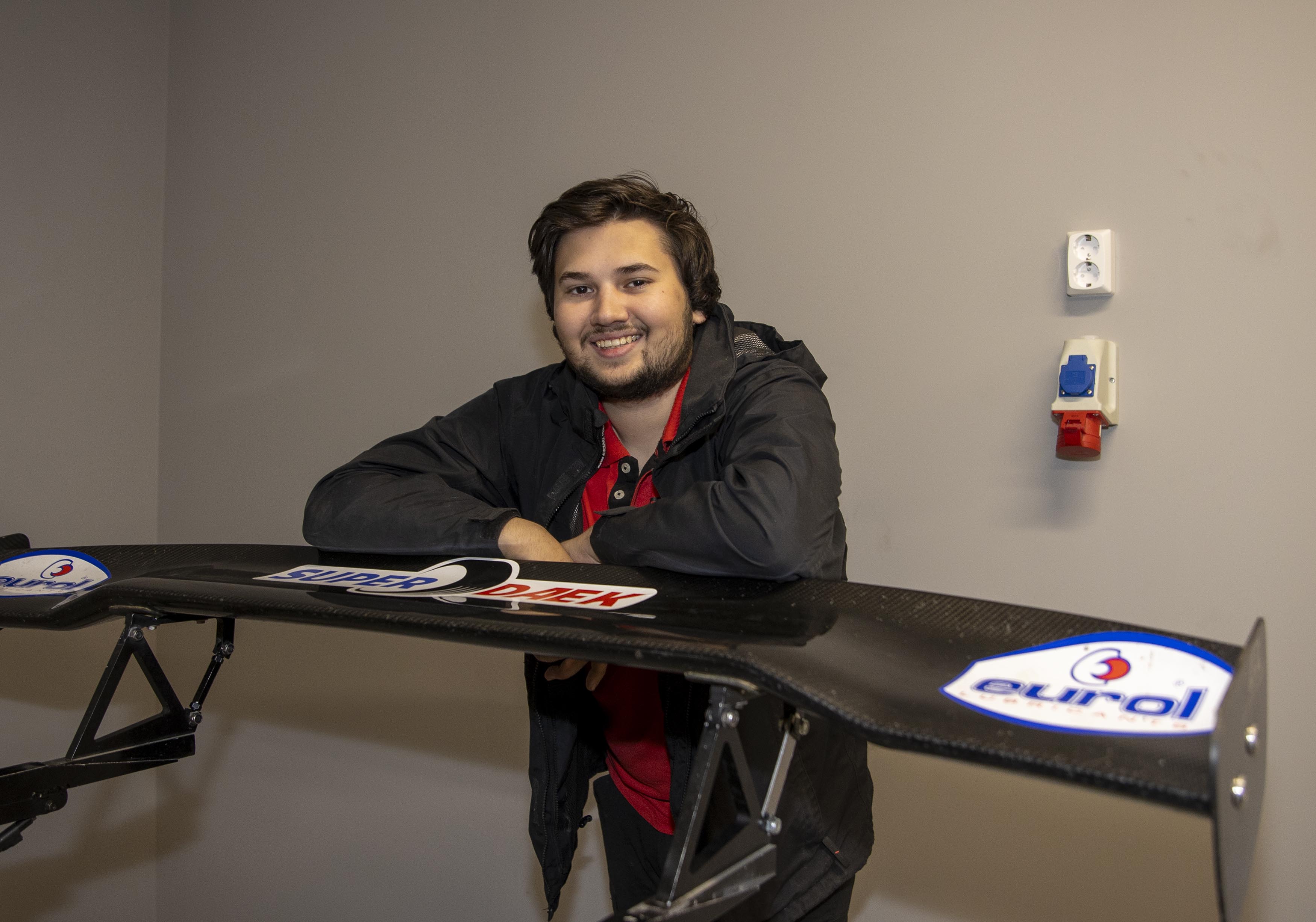 Steffen Westbye på verkstedet Steffen Westbye på verkstedet