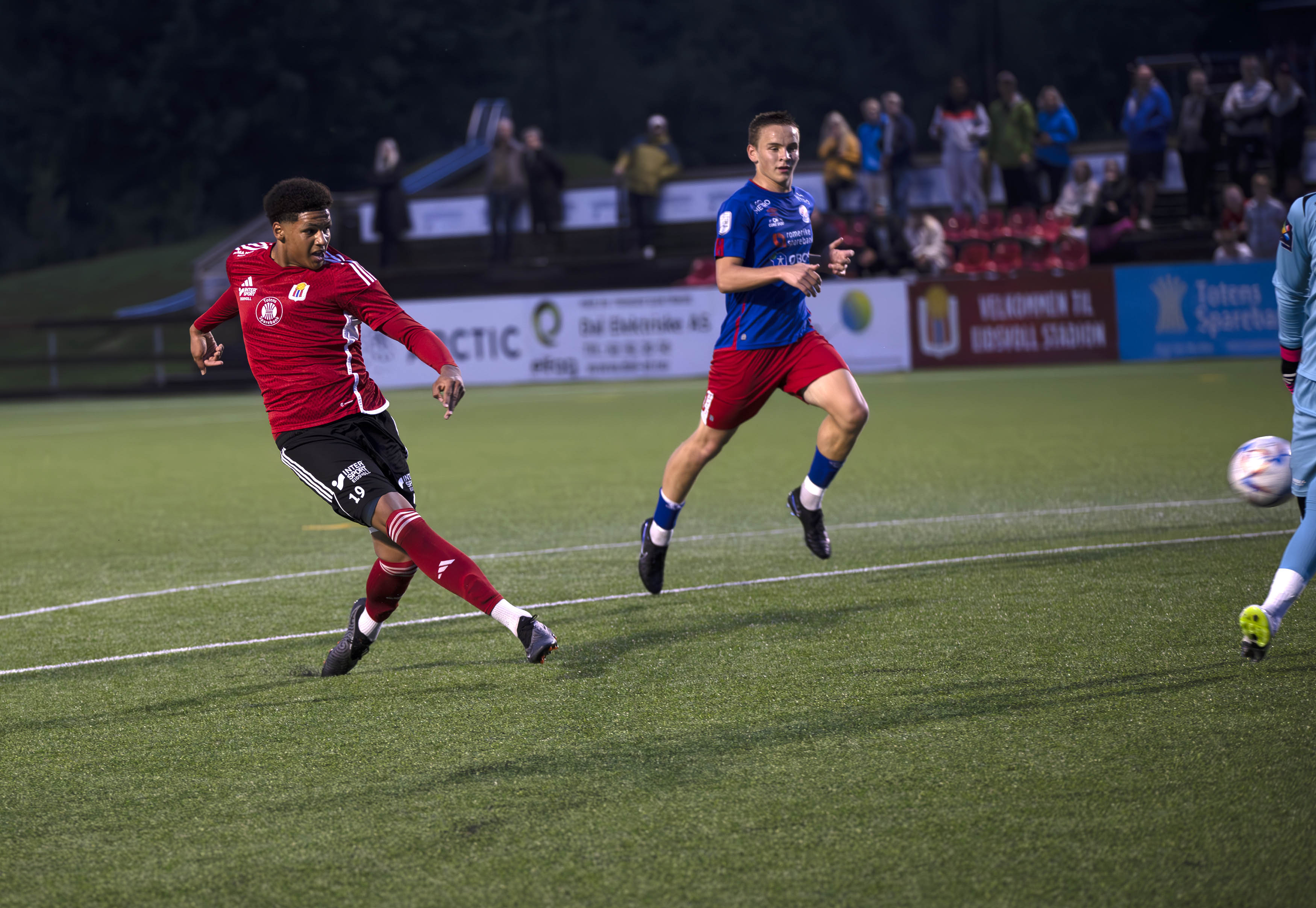 Her scorer Adama Jammeh sitt første mål for EIF