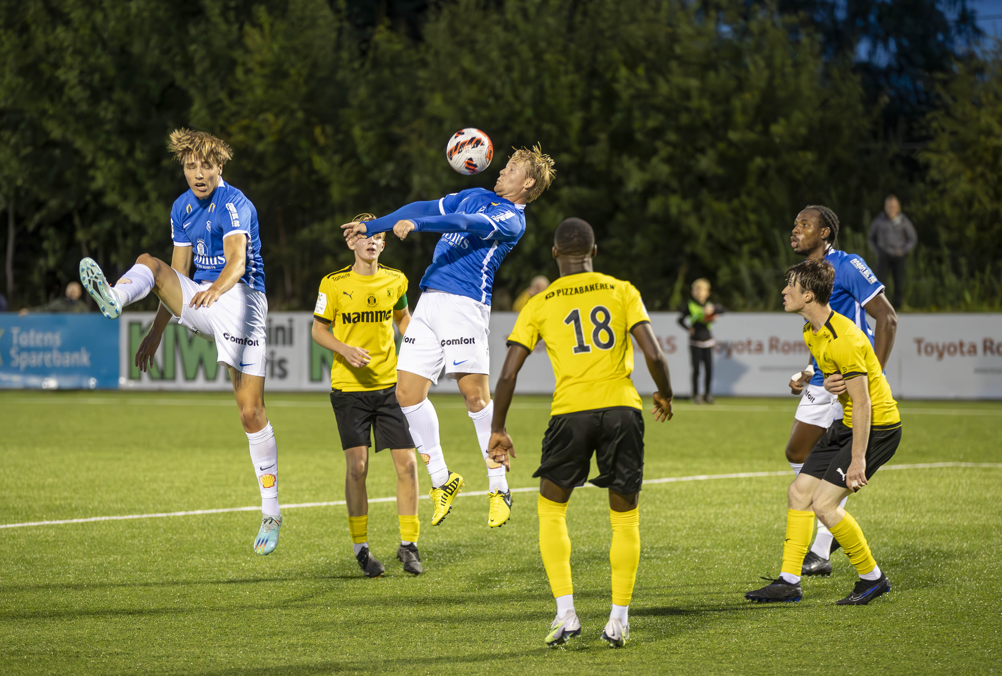 Herman Japp&eacute;e Henriksen med imponerende kroppskontroll